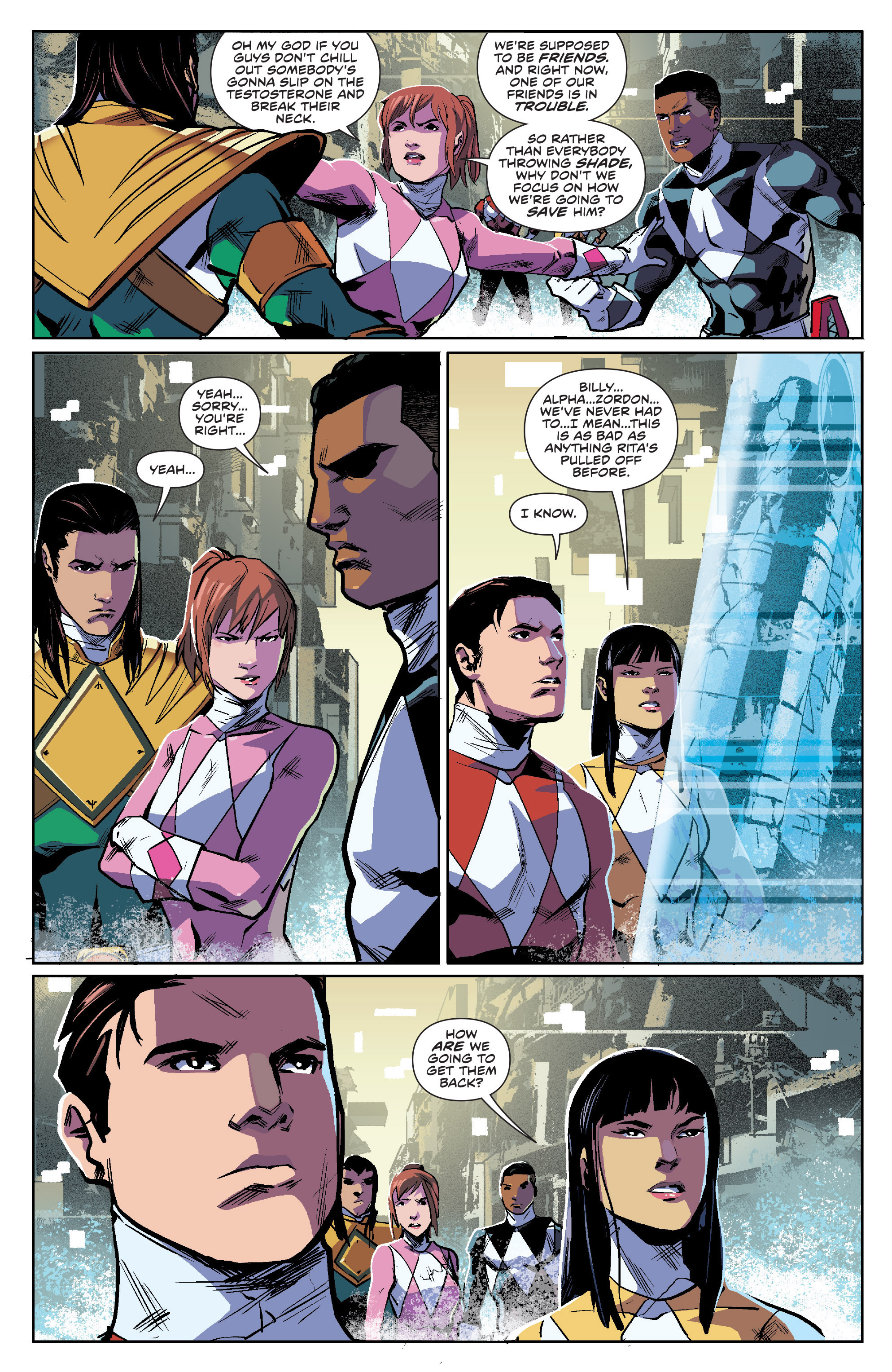 Read online Mighty Morphin Power Rangers comic -  Issue #6 - 18