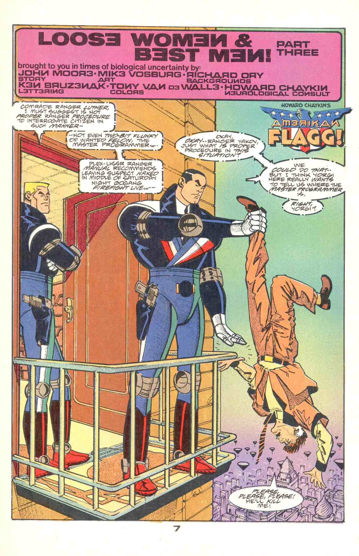 Read online Howard Chaykin's American Flagg comic -  Issue #11 - 9