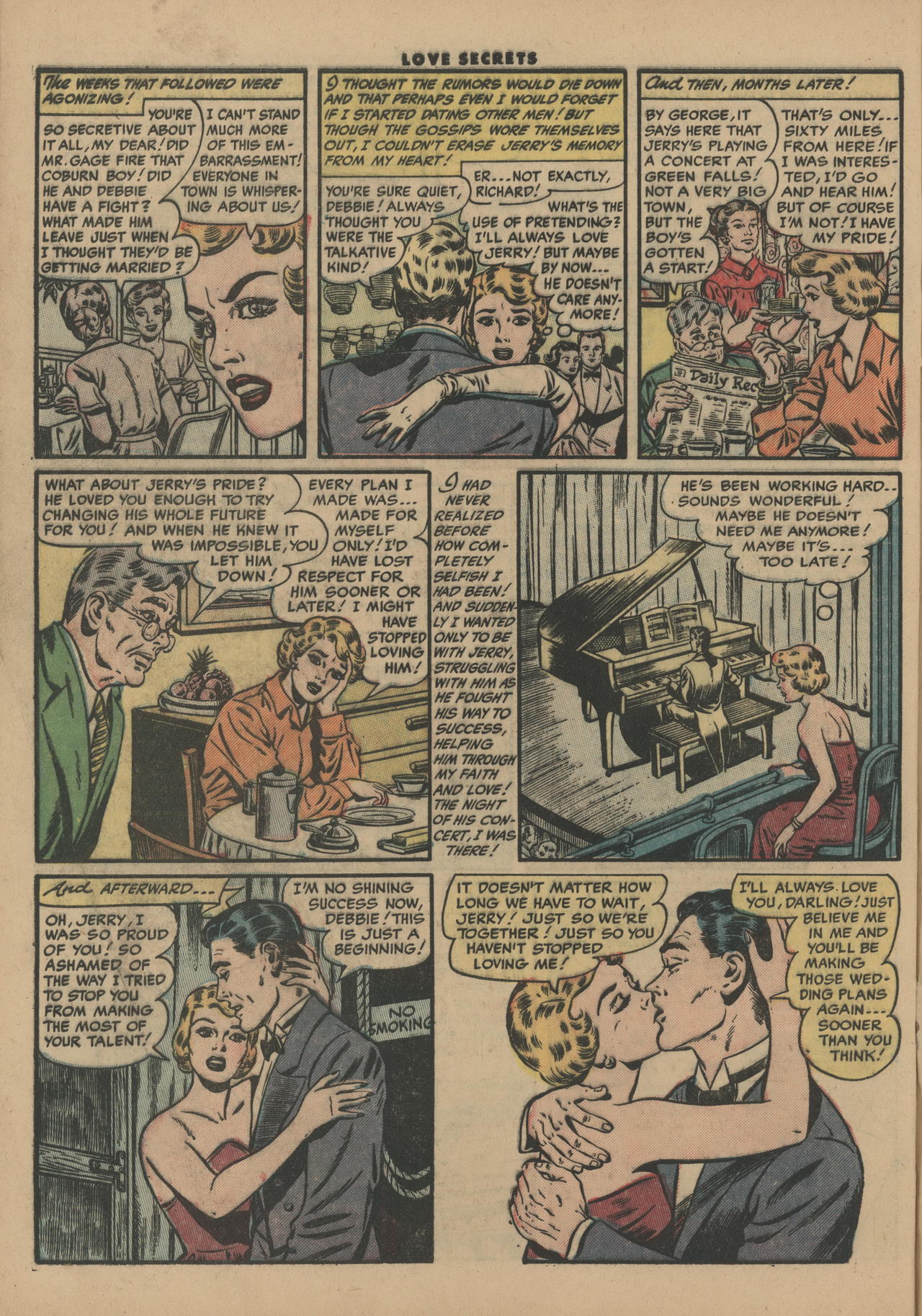 Read online Love Secrets (1953) comic -  Issue #41 - 32