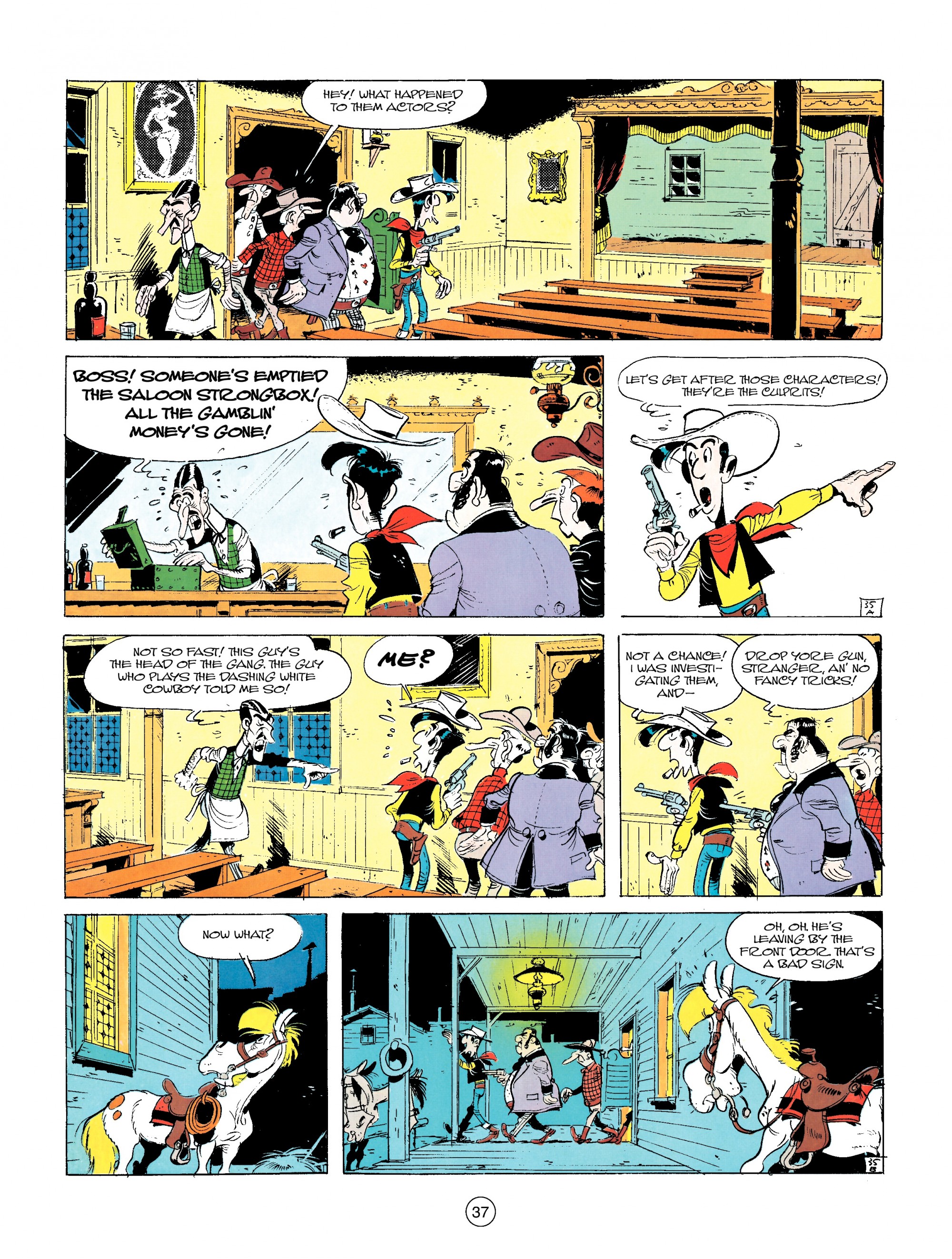 Read online A Lucky Luke Adventure comic -  Issue #14 - 37