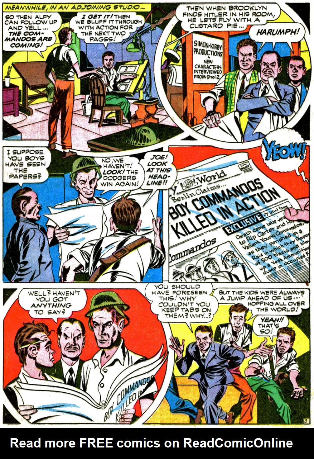 Read online Boy Commandos comic -  Issue #1 - 33