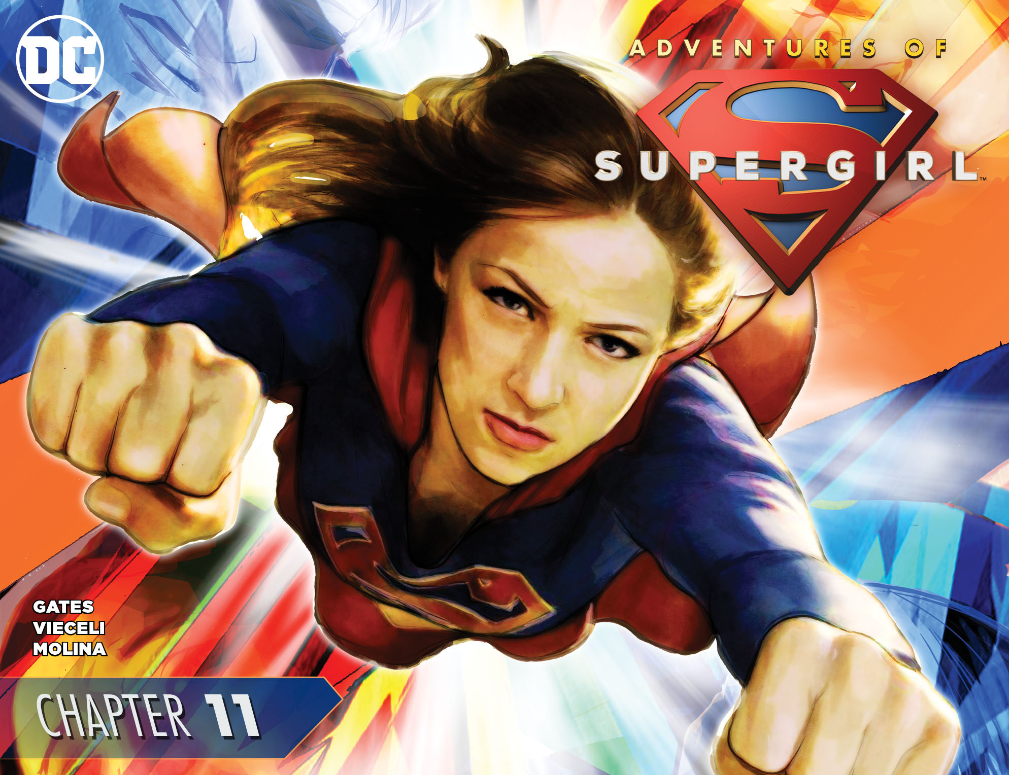 Read online Adventures of Supergirl comic -  Issue #11 - 1