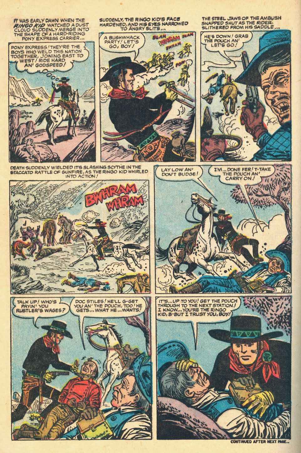 Read online Ringo Kid Western comic -  Issue #1 - 28