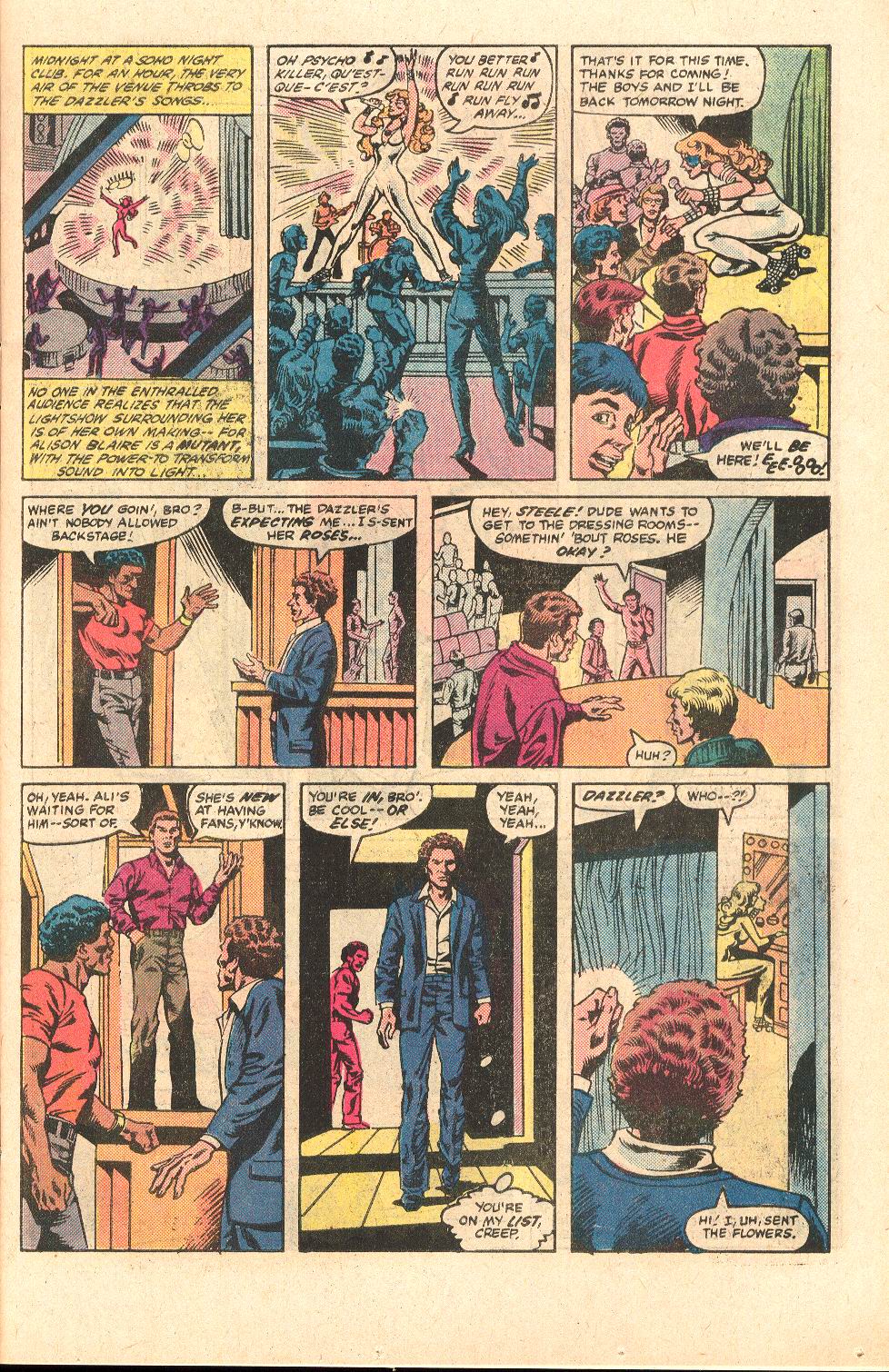 Read online Dazzler (1981) comic -  Issue #25 - 8