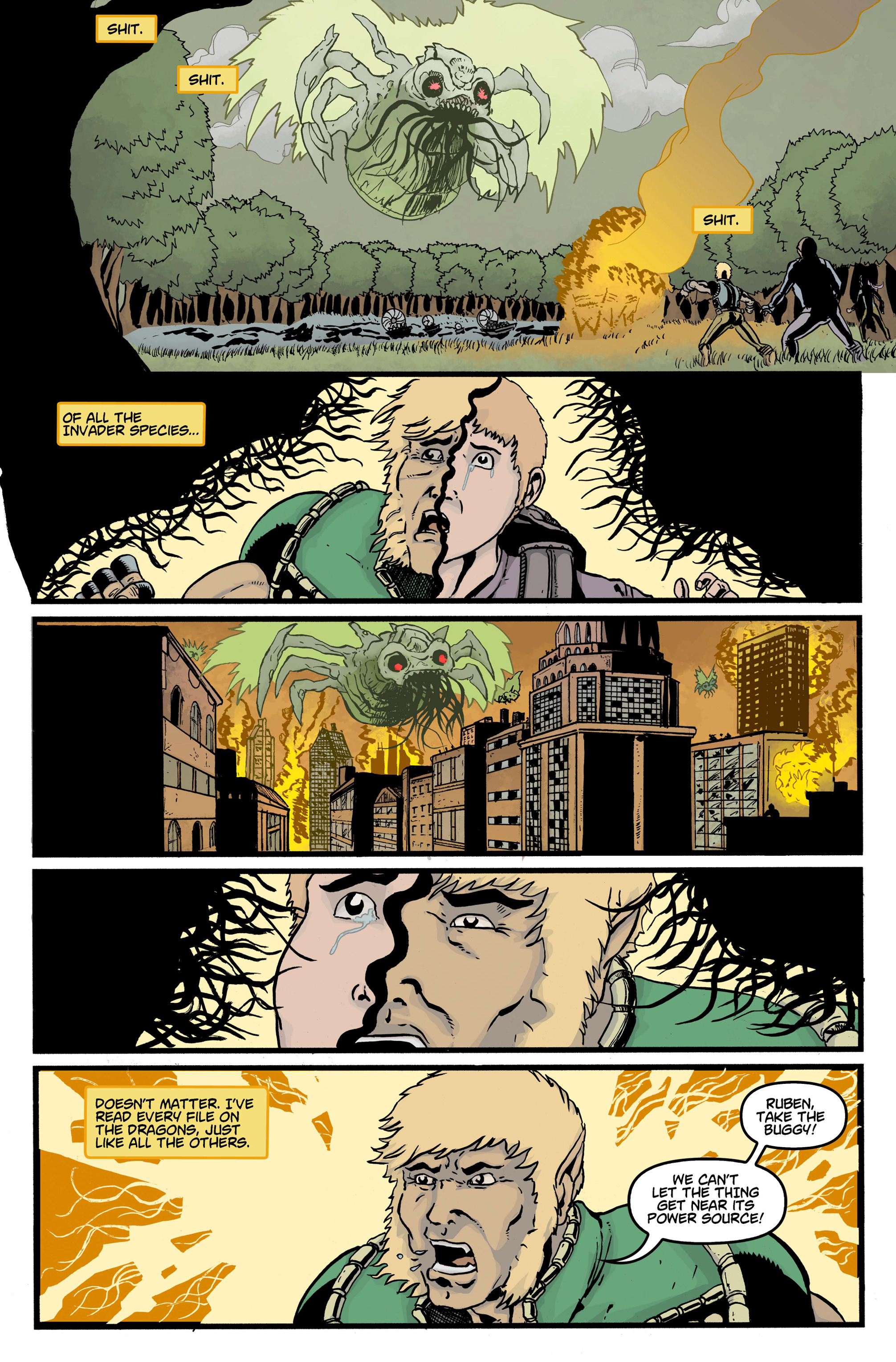 Read online Packs of the Lowcountry comic -  Issue #5 - 4