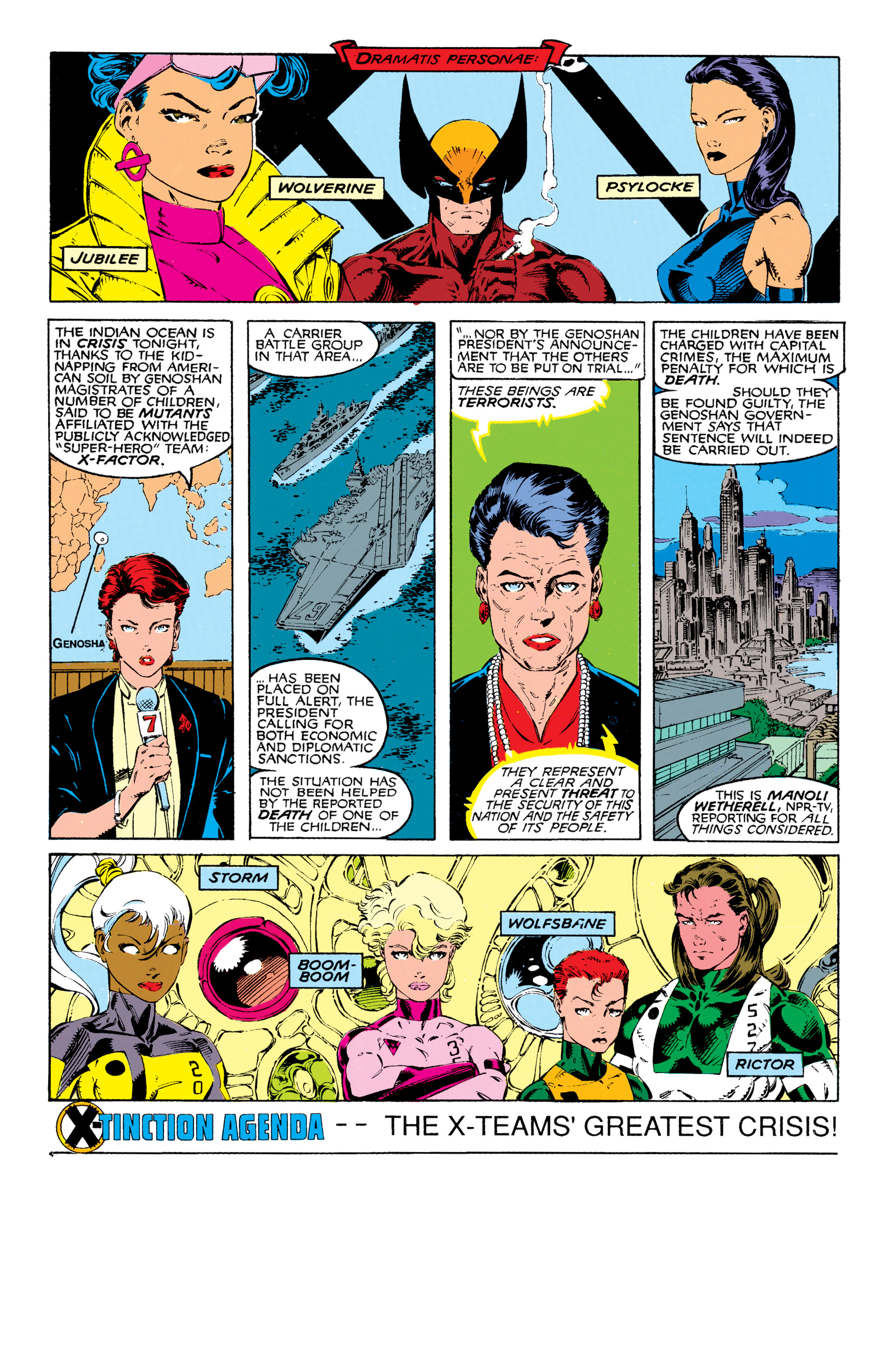 Read online X-Men Milestones: X-Tinction Agenda comic -  Issue # TPB (Part 2) - 68