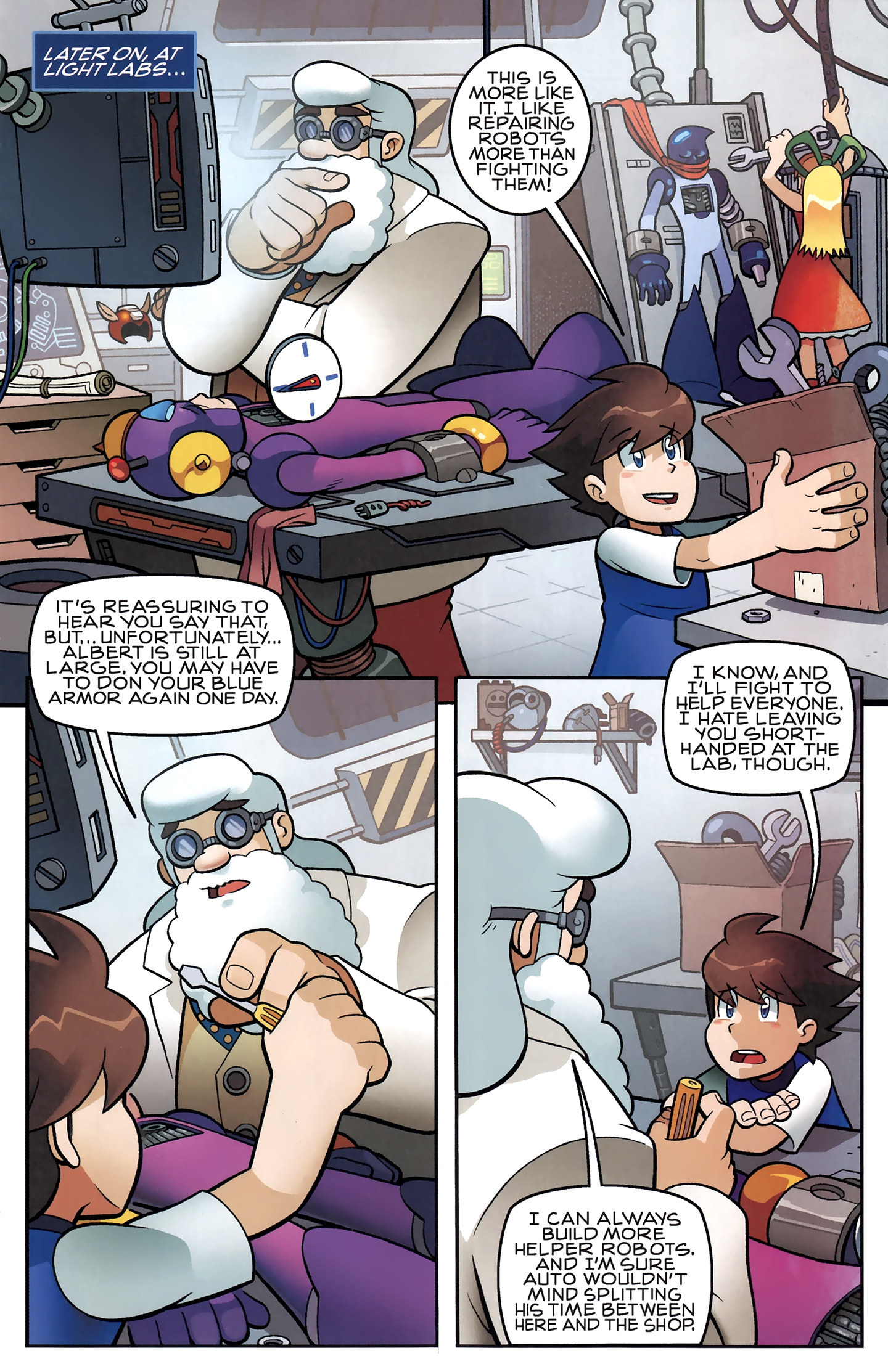 Read online Mega Man comic -  Issue #8 - 19