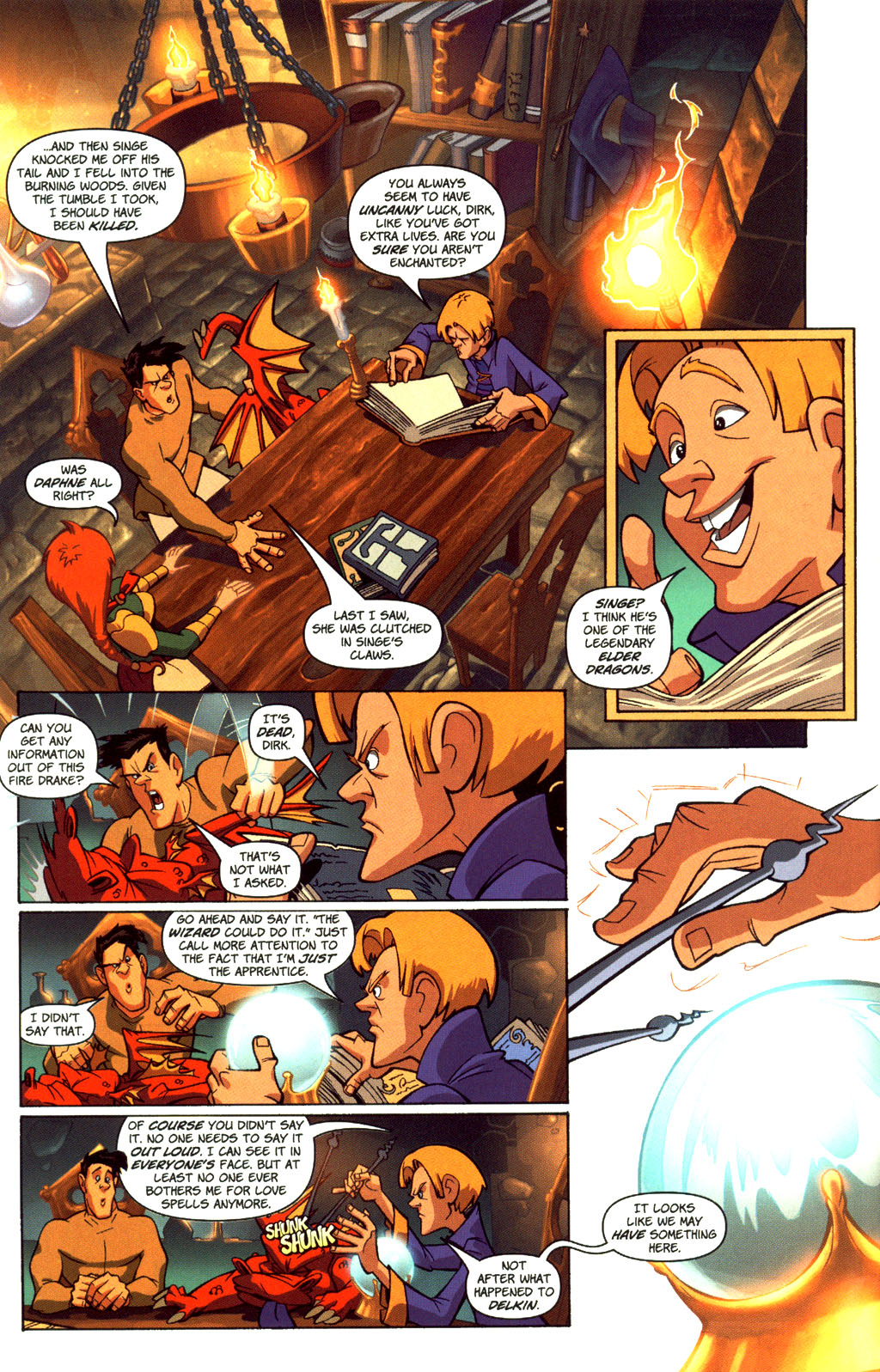 Read online Dragon's Lair comic -  Issue #1 - 20