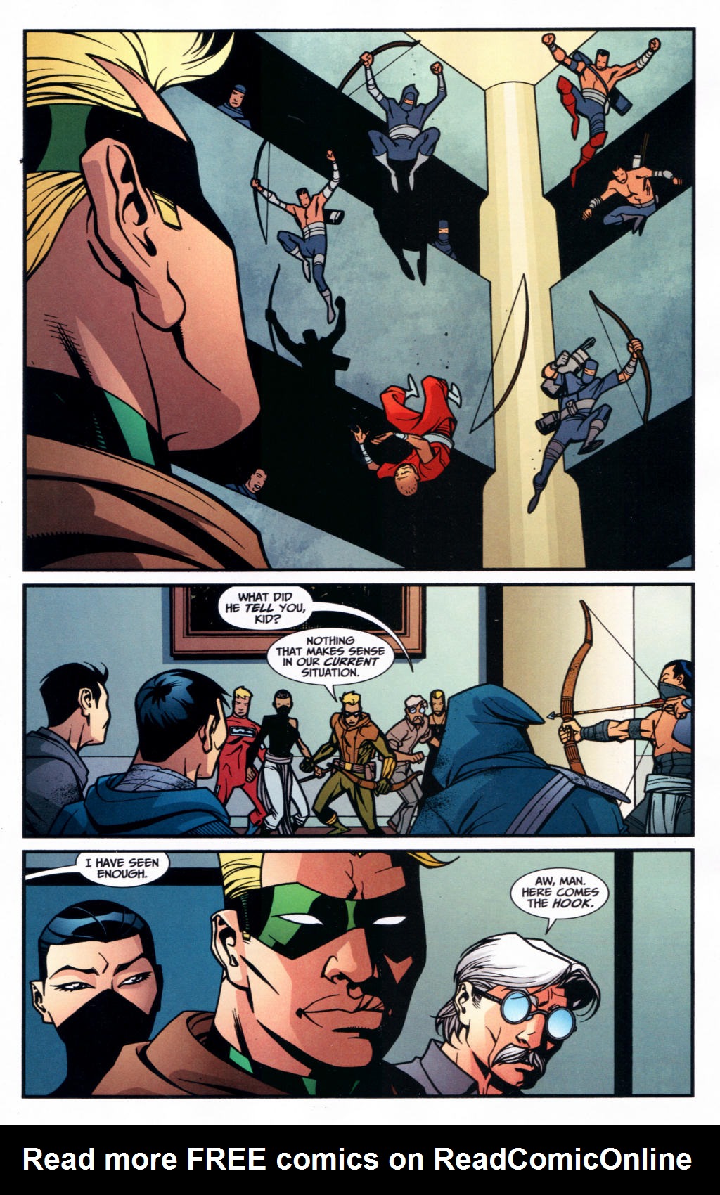 Read online Connor Hawke:  Dragon's Blood comic -  Issue #4 - 16