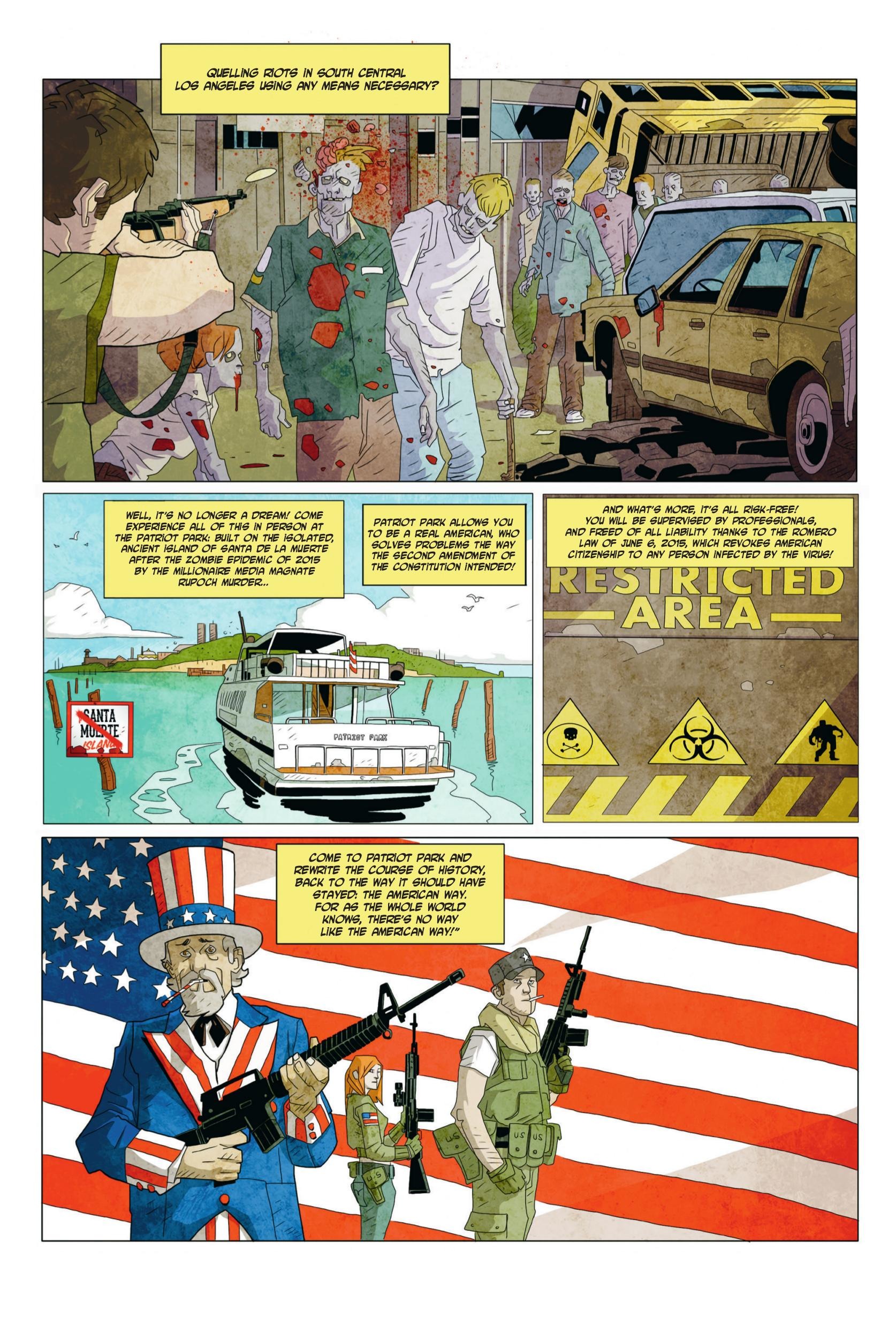 Read online Doggybags: Death of A Nation comic -  Issue # TPB - 9