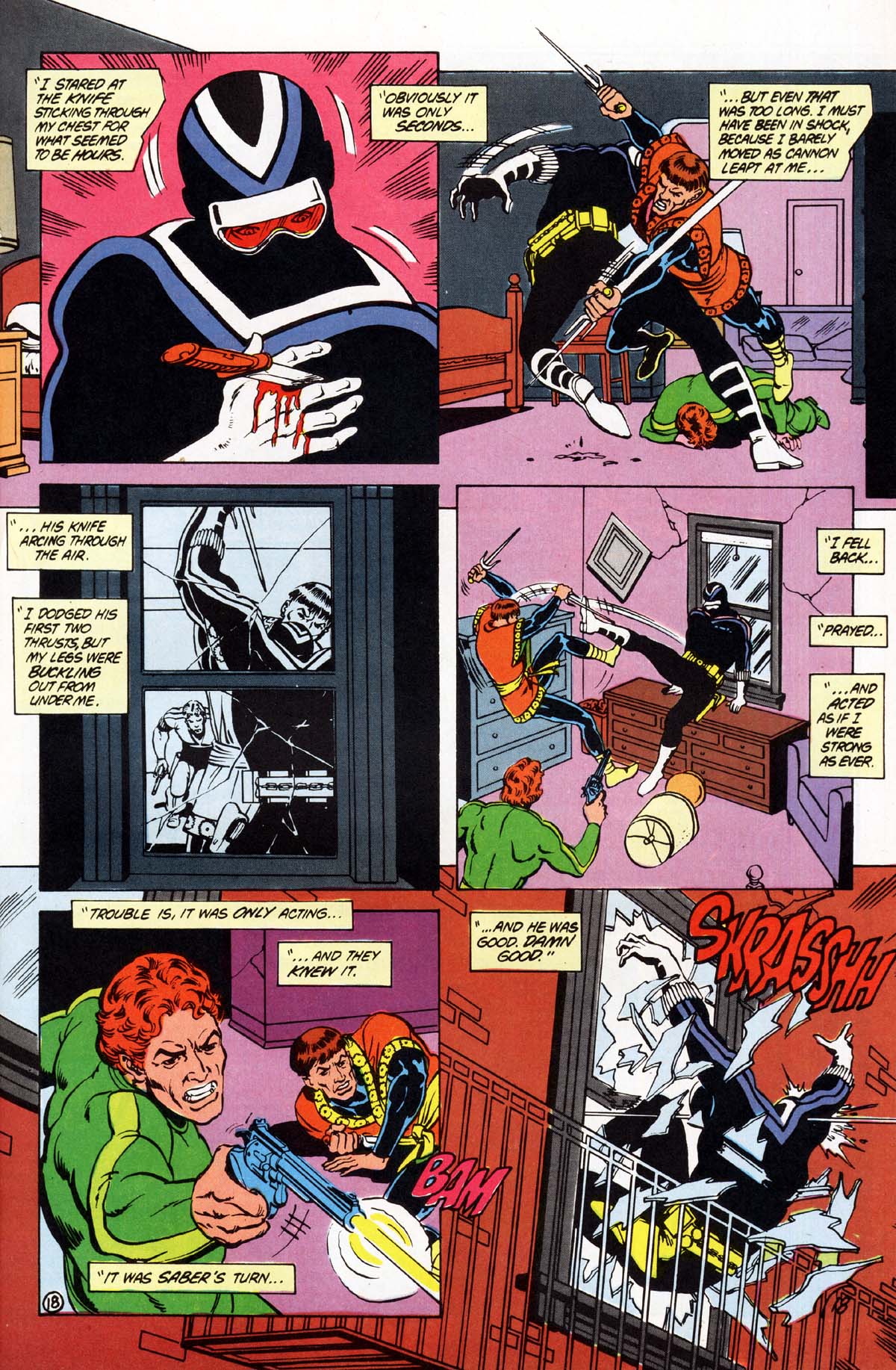 Read online Vigilante (1983) comic -  Issue #5 - 20