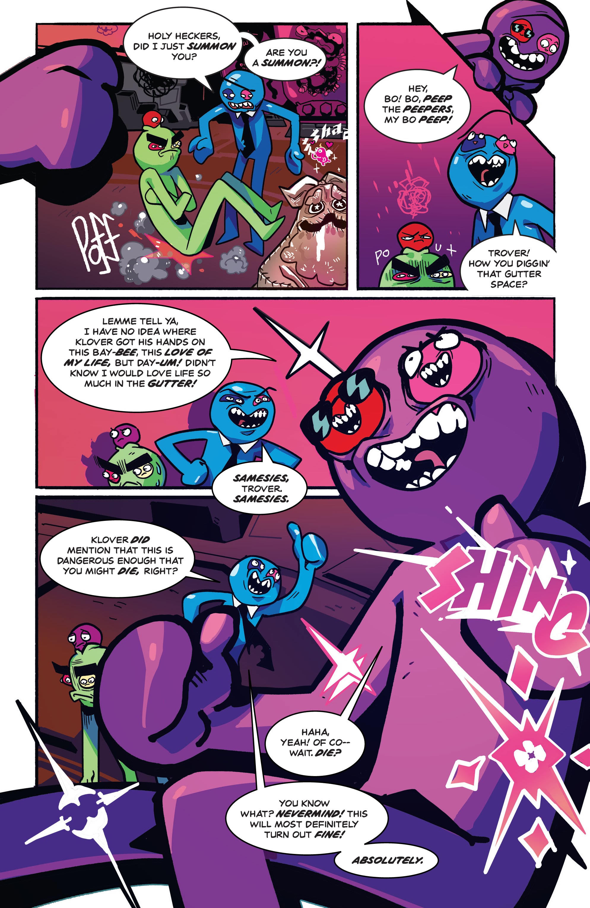 Read online Trover Saves The Universe comic -  Issue #5 - 7