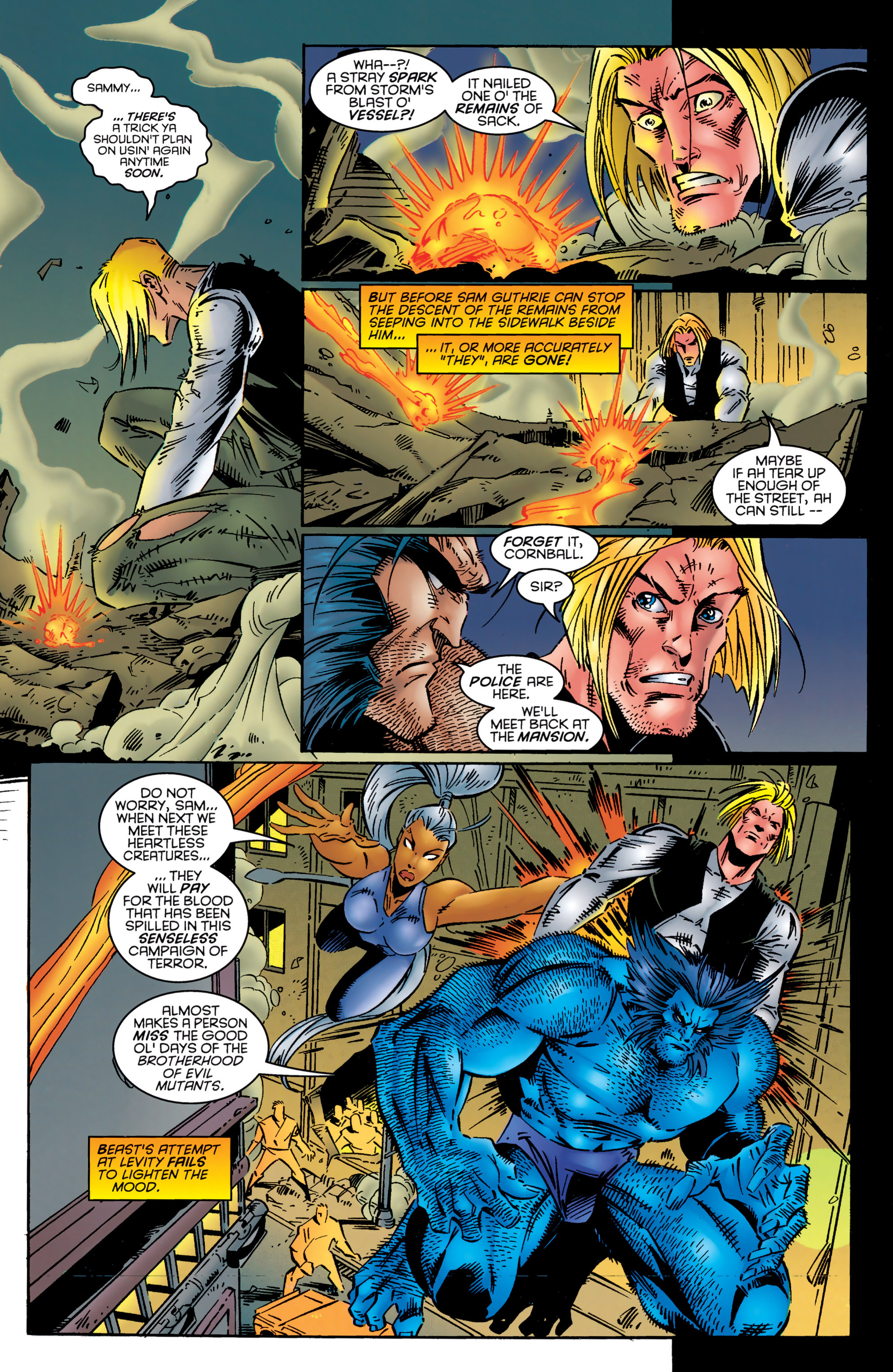 Read online Uncanny X-Men (1963) comic -  Issue #324 - 21