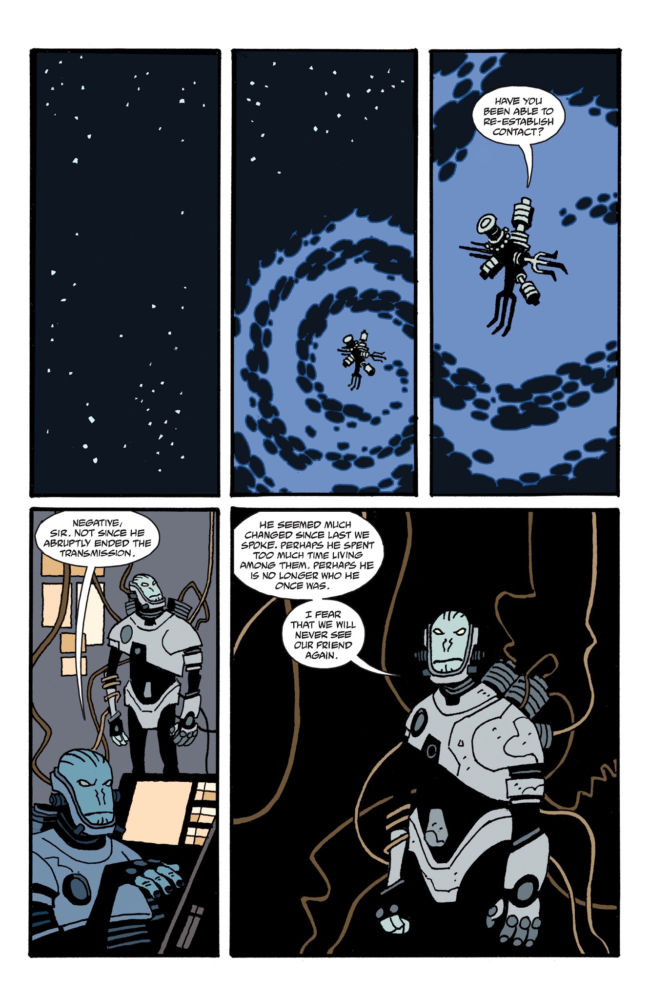 Read online The Visitor: How and Why He Stayed comic -  Issue #5 - 20