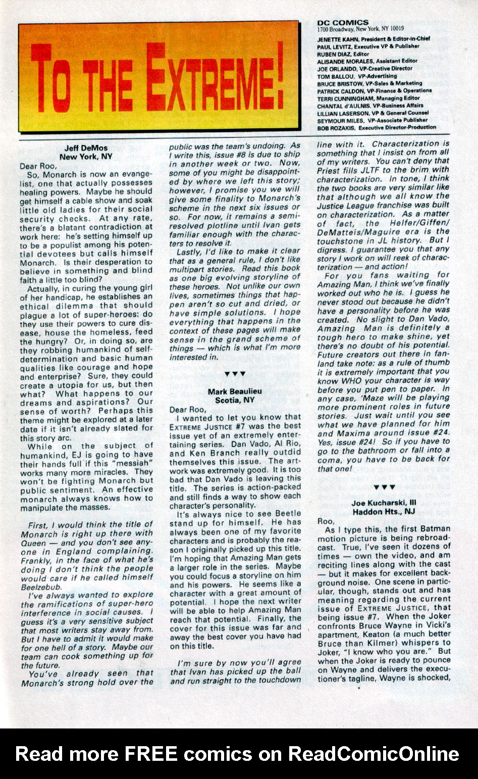 Read online Extreme Justice comic -  Issue #10 - 24