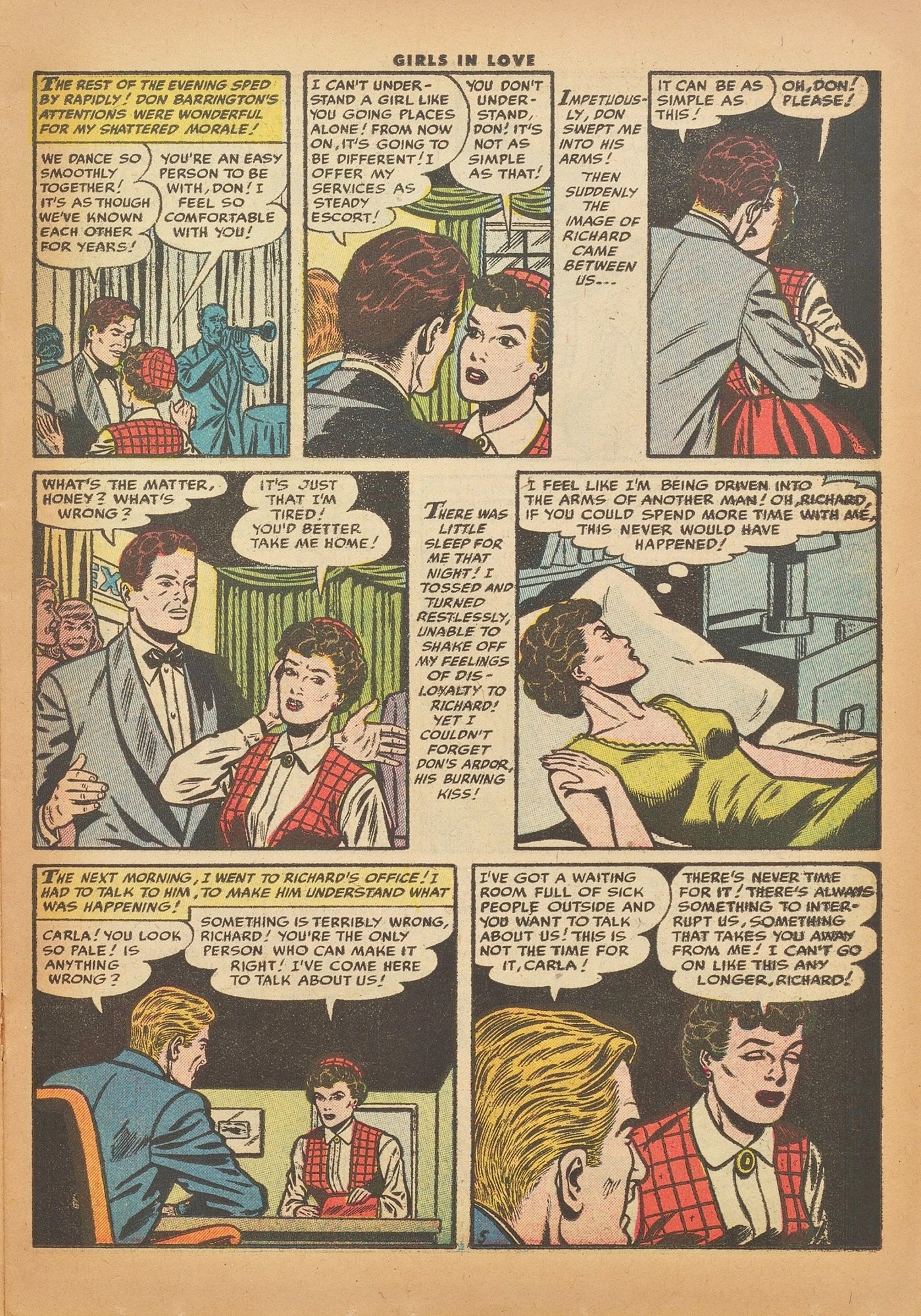 Read online Girls in Love (1955) comic -  Issue #49 - 15