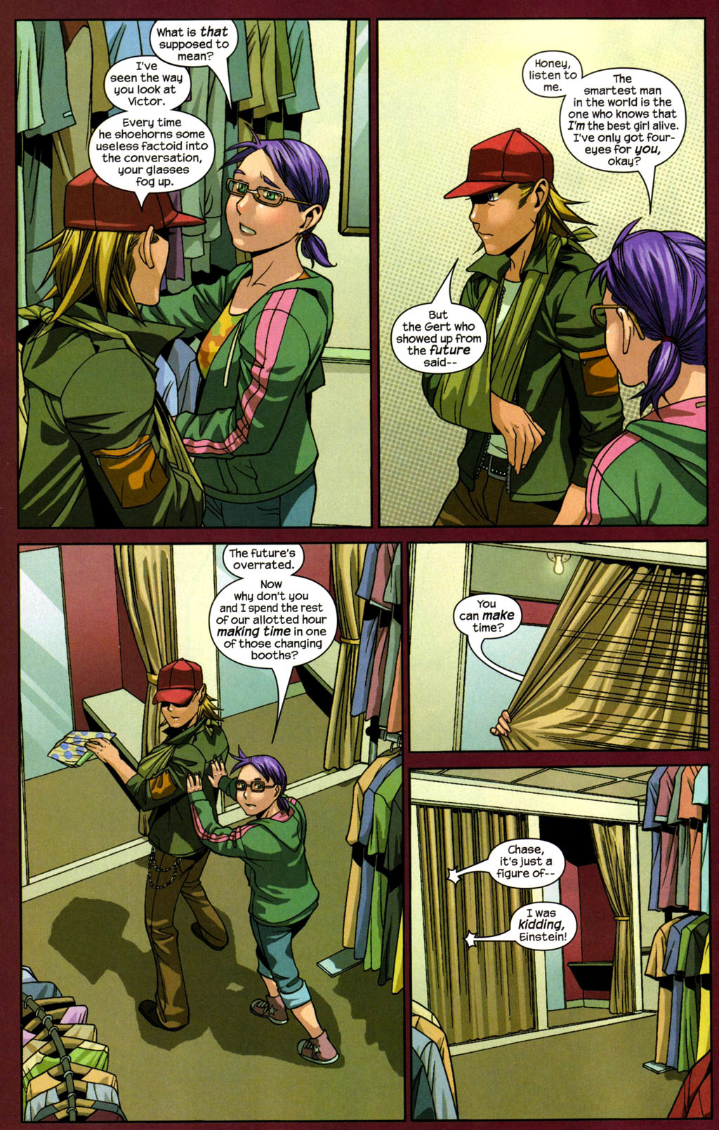 Read online Runaways (2005) comic -  Issue #7 - 15