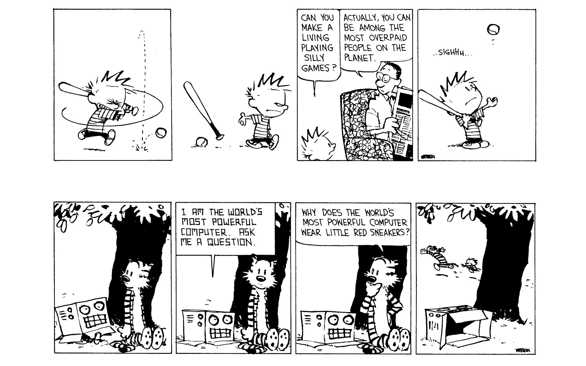 Read online Calvin and Hobbes comic -  Issue #9 - 142