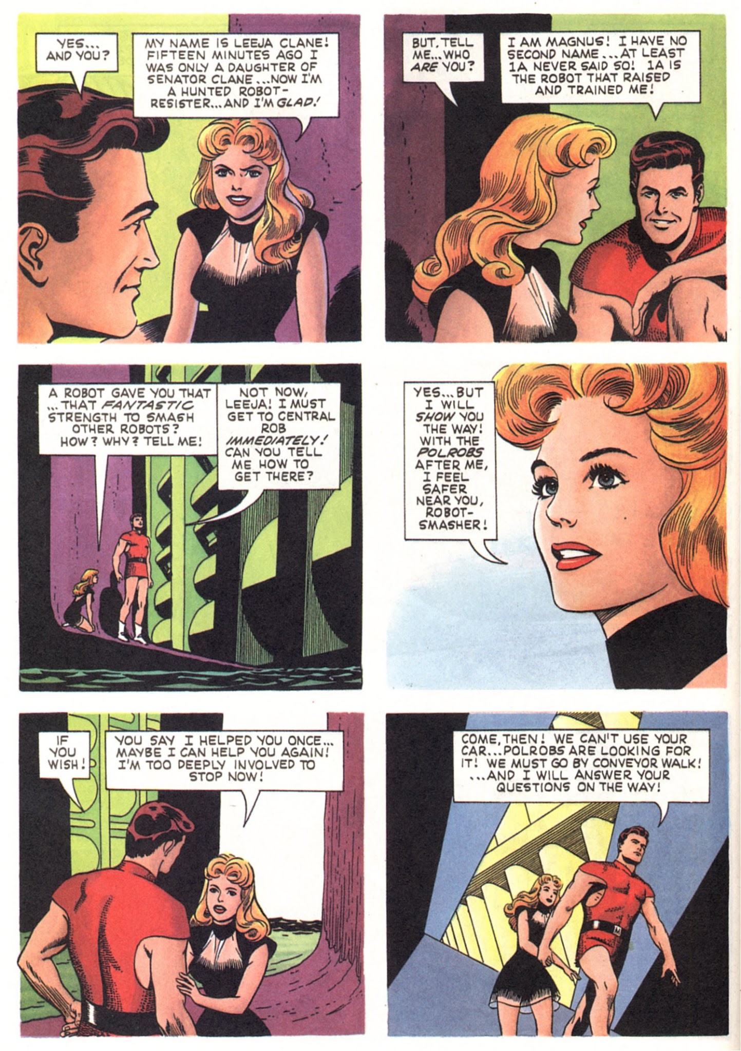 Read online Vintage Magnus, Robot Fighter comic -  Issue #1 - 15