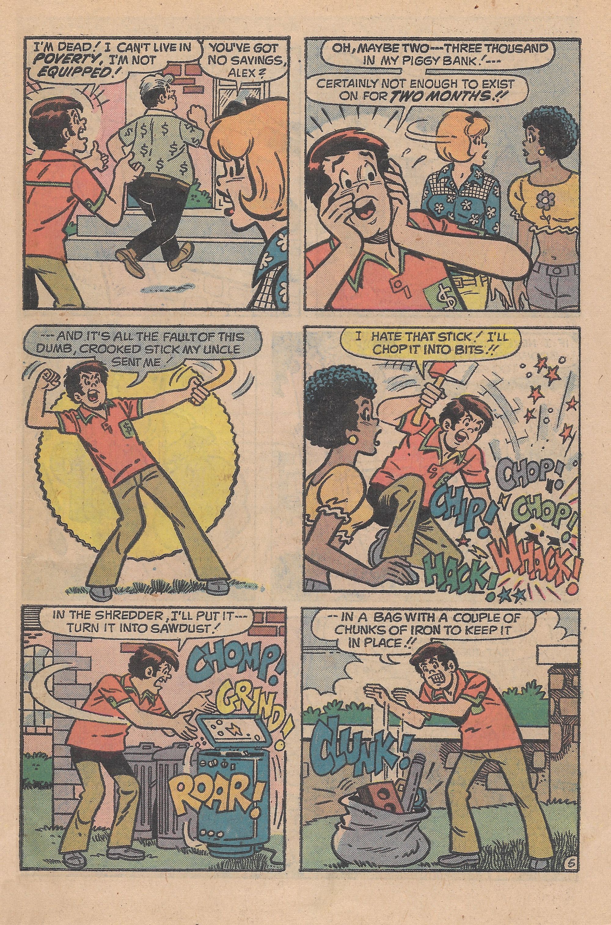 Read online Archie's TV Laugh-Out comic -  Issue #29 - 31