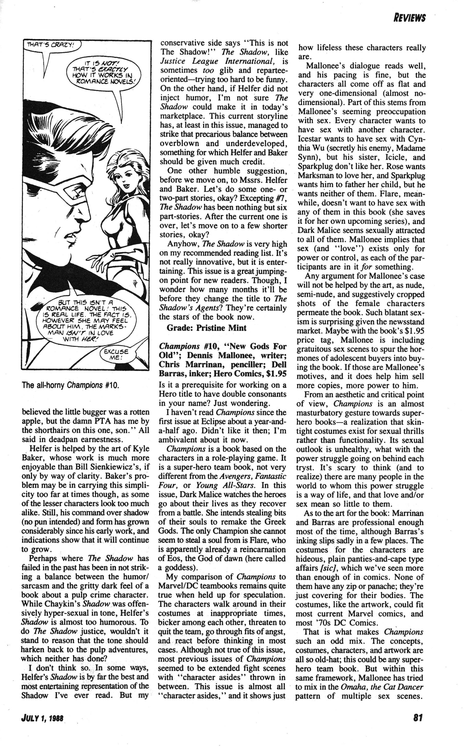 Read online Amazing Heroes comic -  Issue #144 - 81