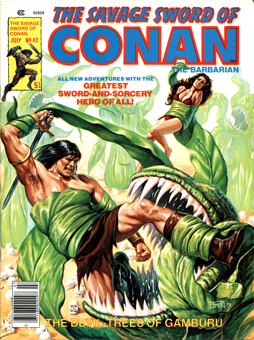Read online The Savage Sword Of Conan comic -  Issue #42 - 1