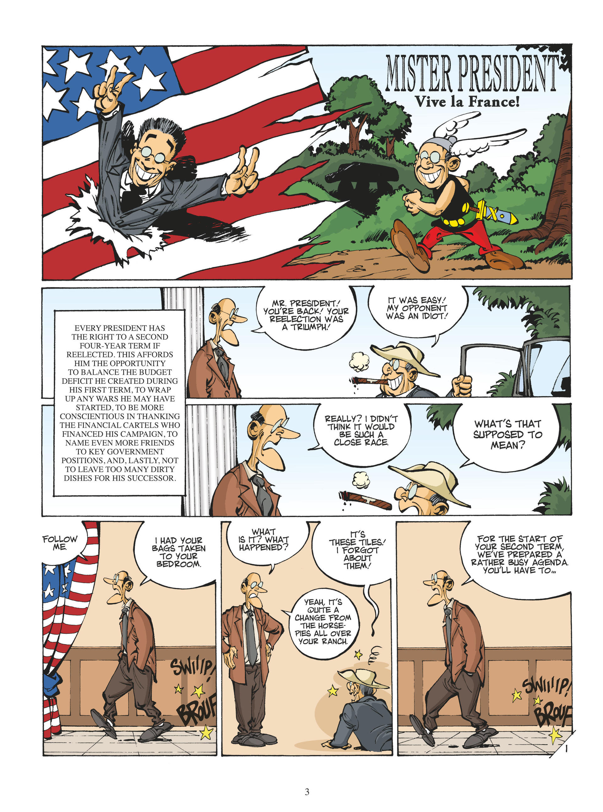 Read online Mister President comic -  Issue #2 - 3