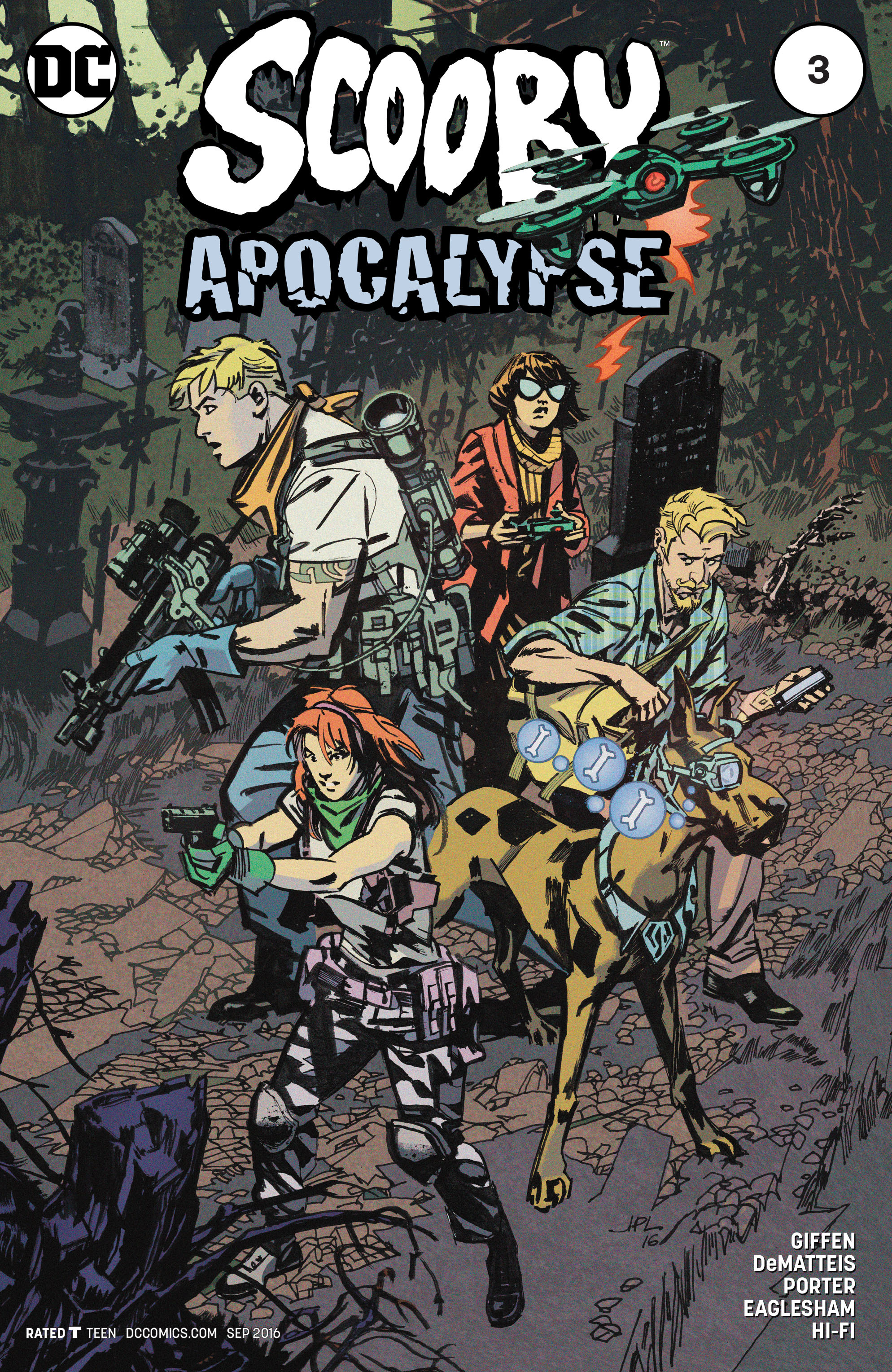 Read online Scooby Apocalypse comic -  Issue #3 - 3