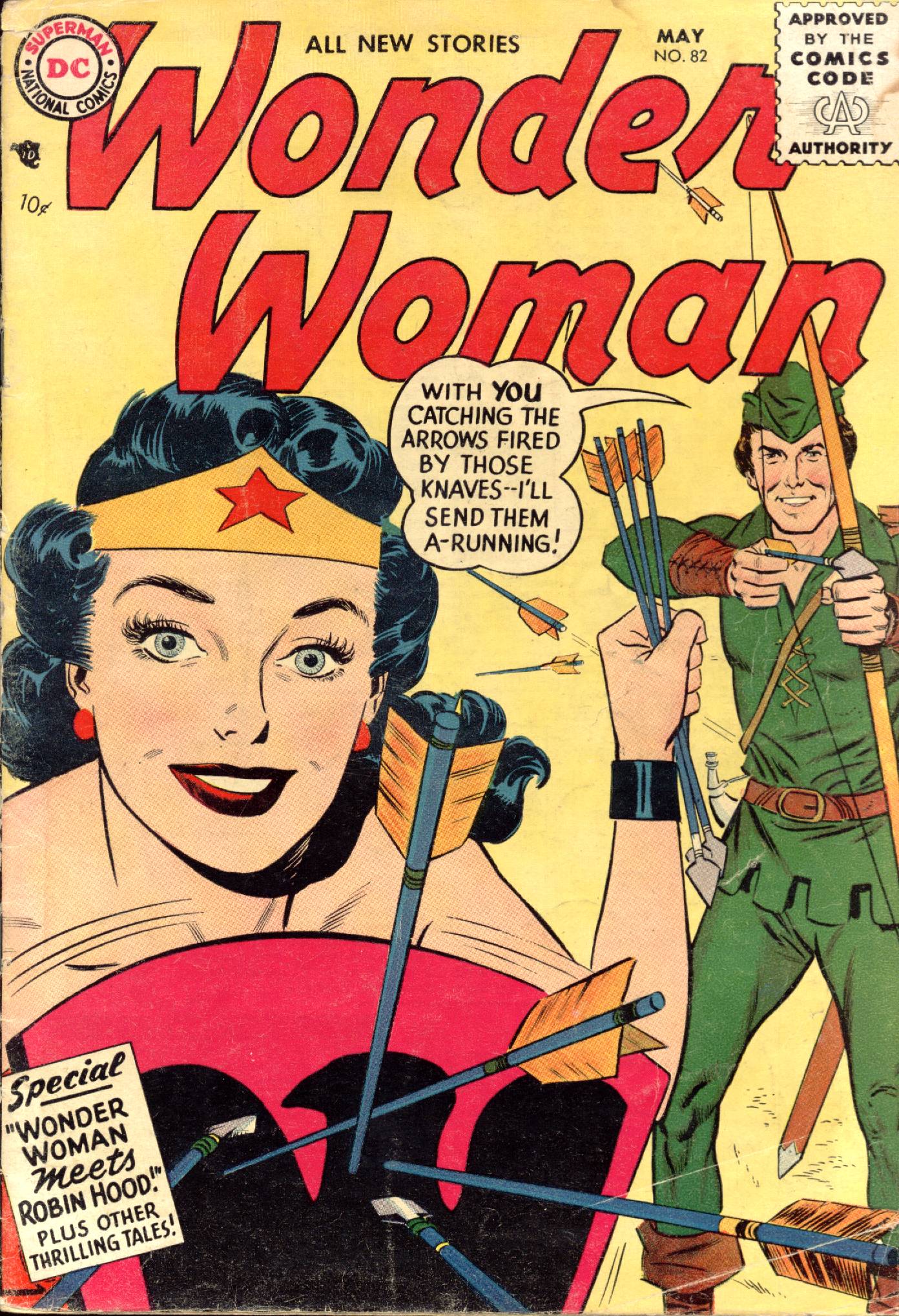 Read online Wonder Woman (1942) comic -  Issue #82 - 1