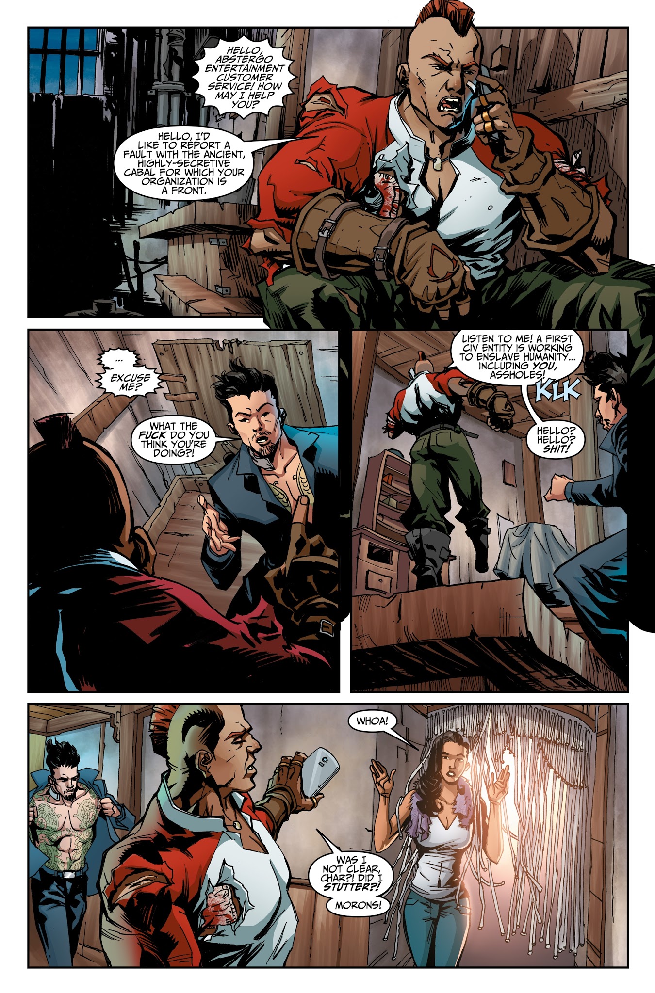 Read online Assassin's Creed: Uprising comic -  Issue #5 - 4