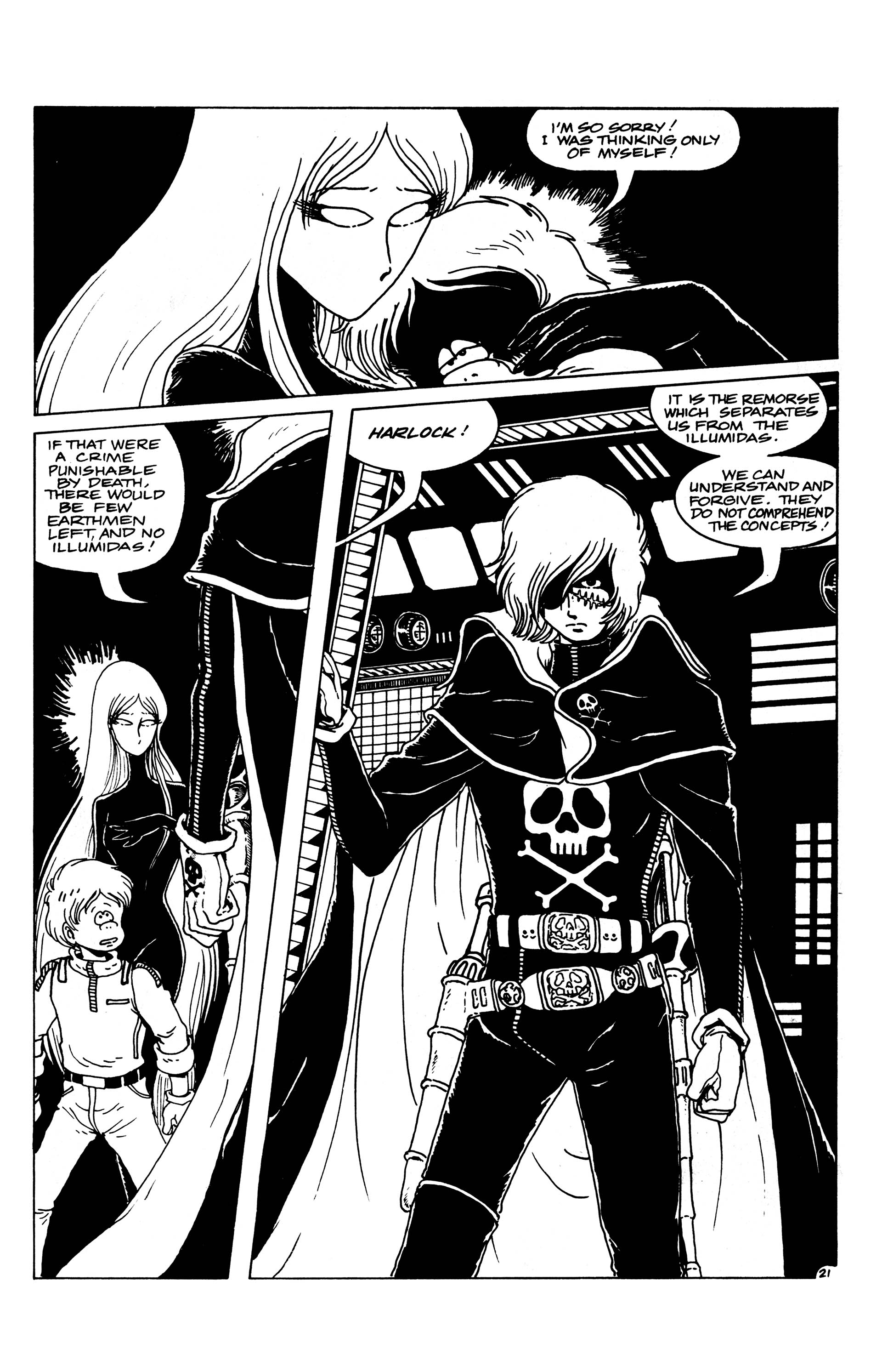 Read online Captain Harlock comic -  Issue #1 - 24