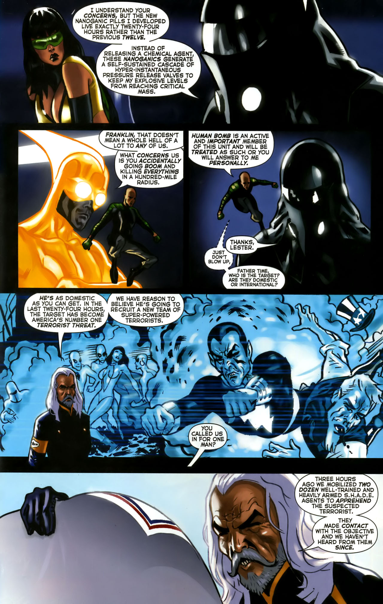 Read online Uncle Sam and the Freedom Fighters (2006) comic -  Issue #1 - 21