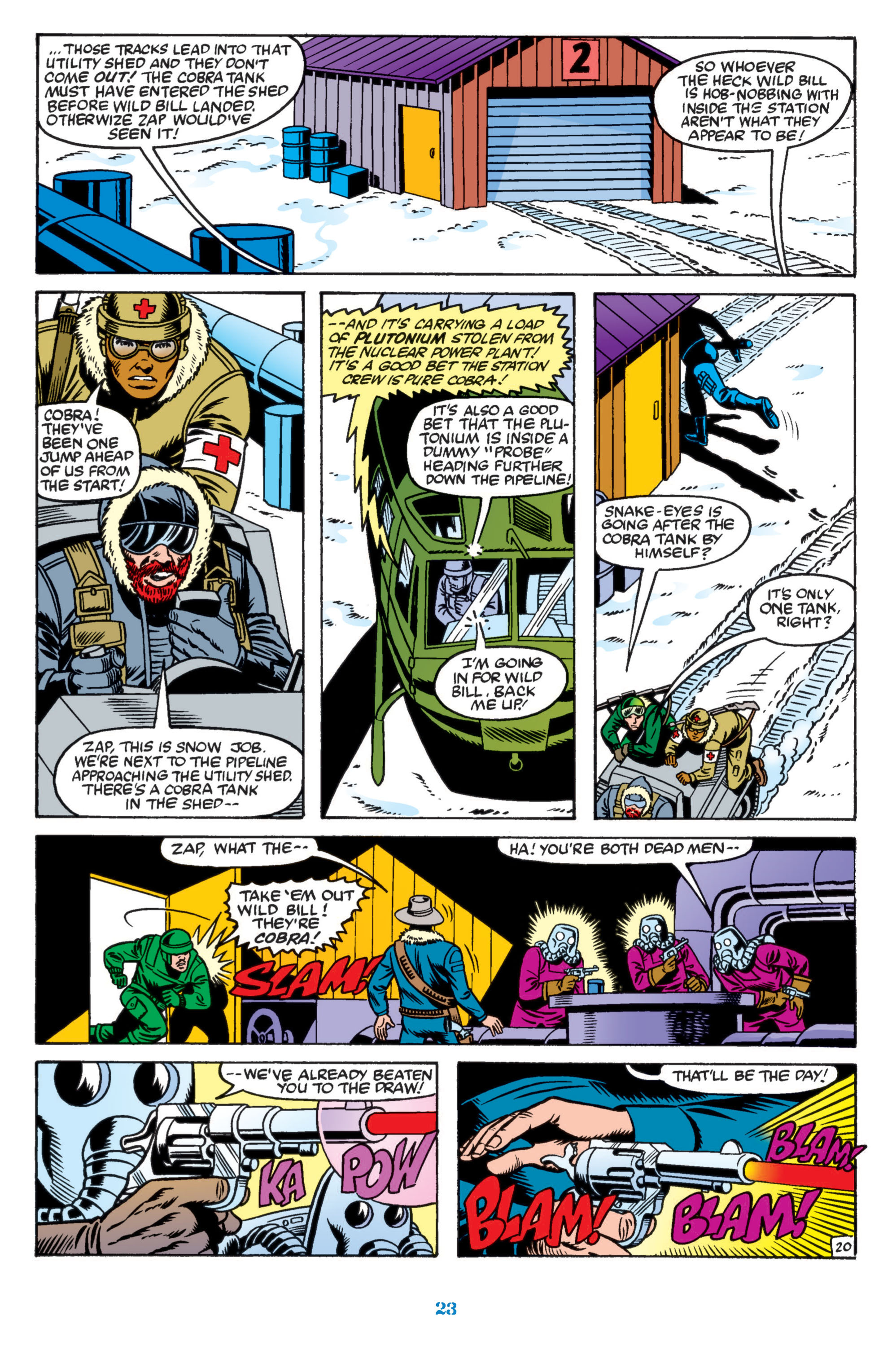 Read online Classic G.I. Joe comic -  Issue # TPB 2 (Part 1) - 24