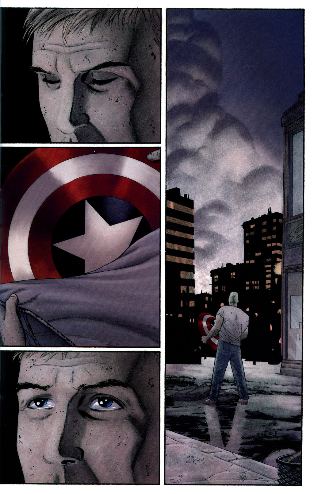 Read online Captain America: Red, White & Blue comic -  Issue # TPB - 168
