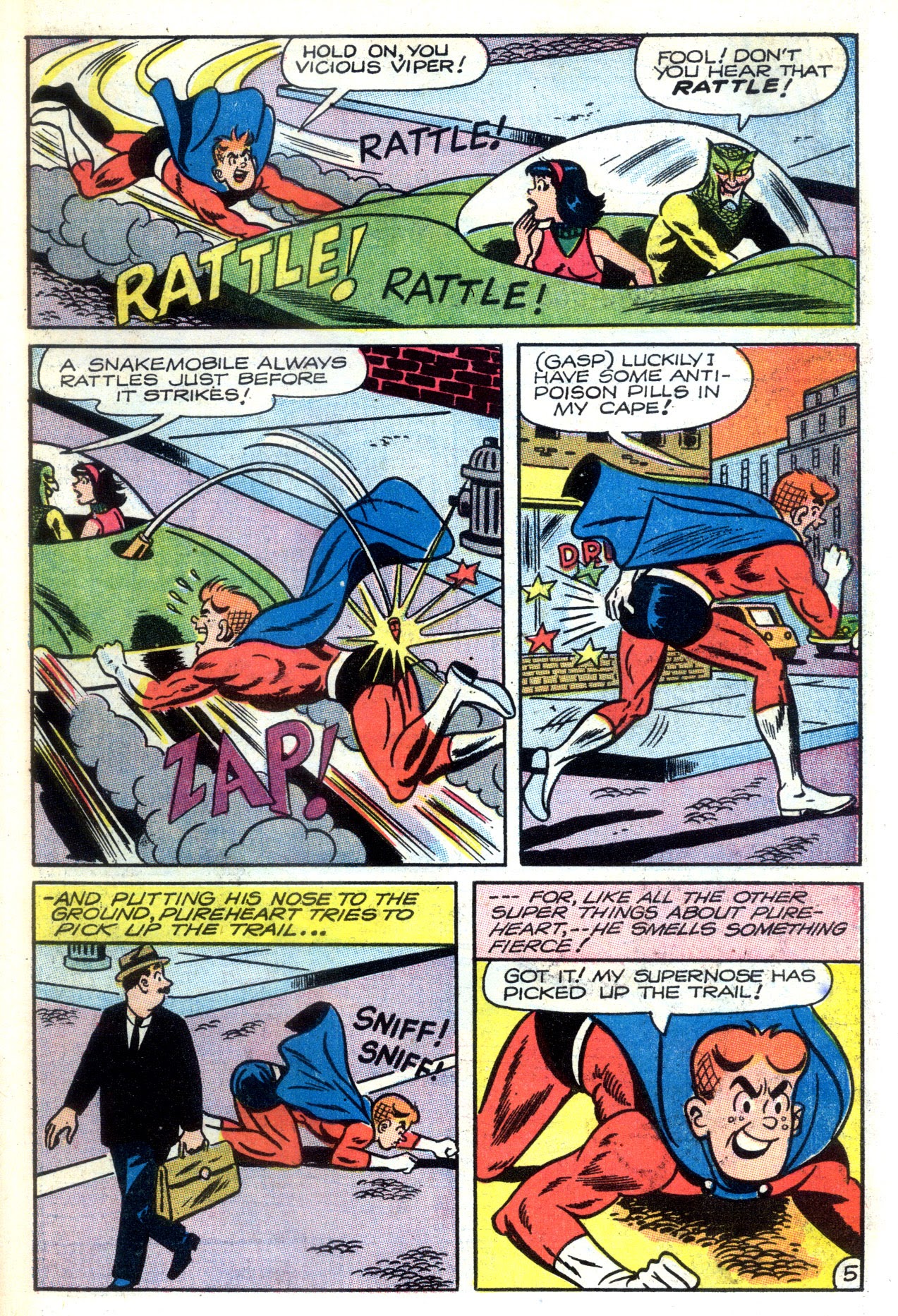 Read online Archie as Captain Pureheart comic -  Issue #4 - 23