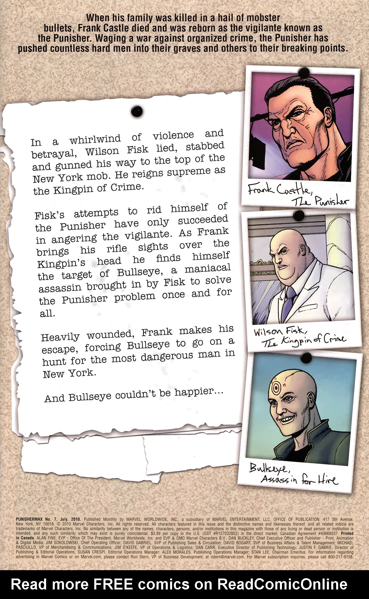 Read online PunisherMAX comic -  Issue #7 - 2