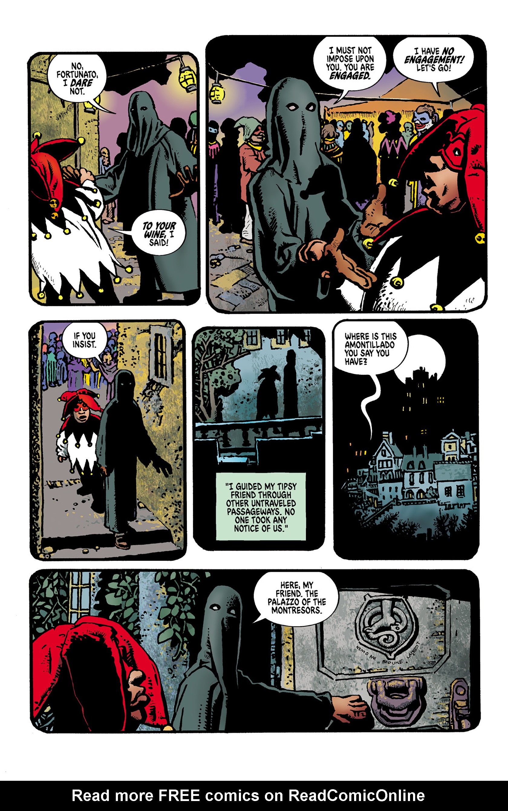 Read online Edgar Allan Poe's The Premature Burial comic -  Issue # Full - 16