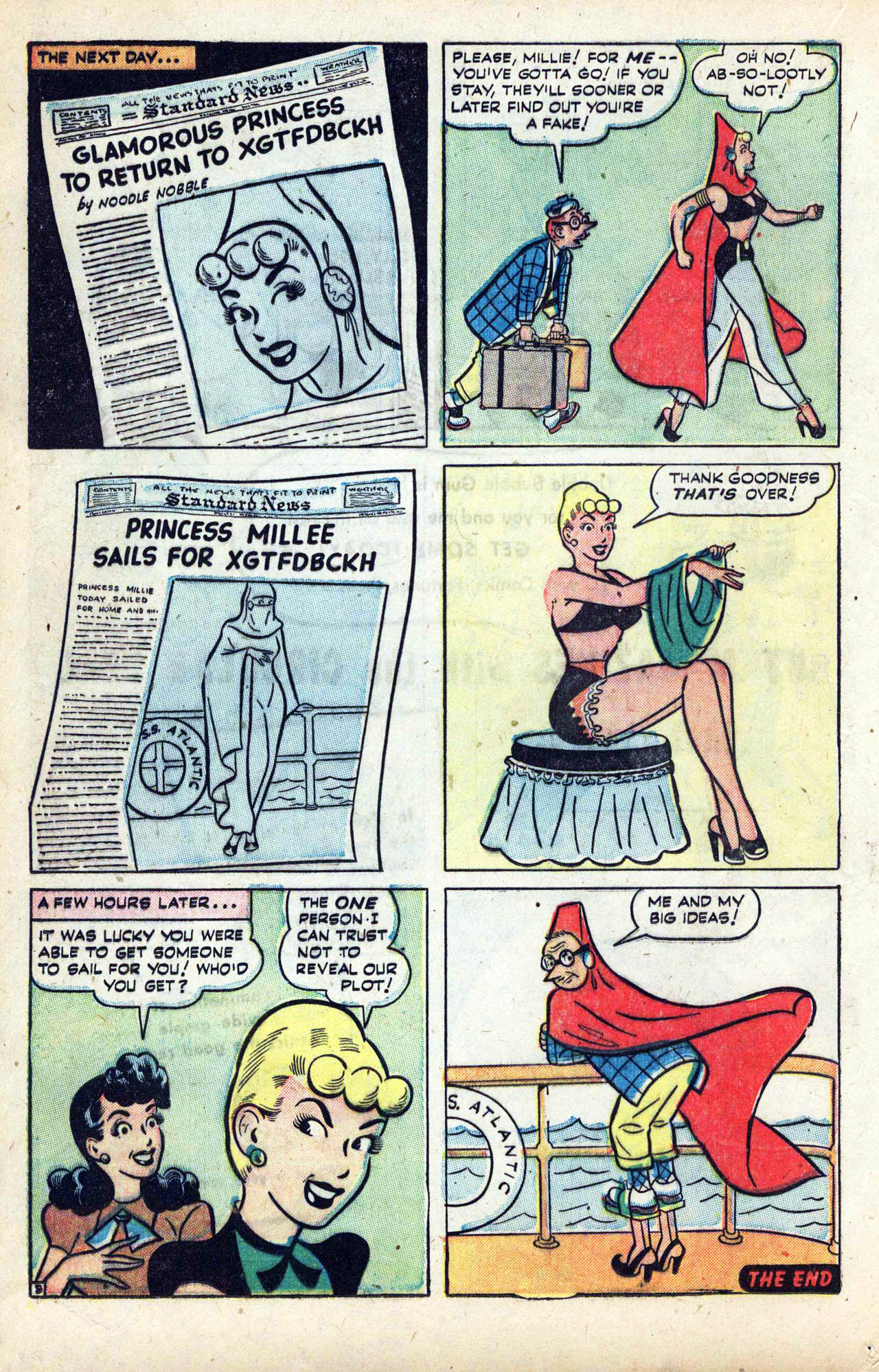 Read online Millie the Model comic -  Issue #20 - 20