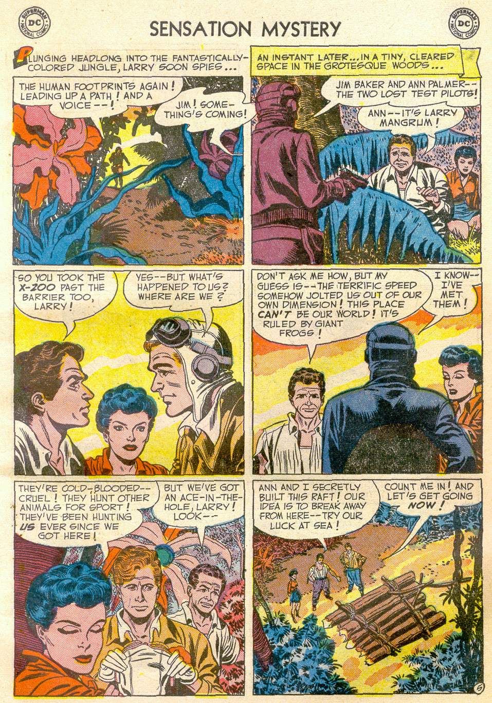 Read online Sensation (Mystery) Comics comic -  Issue #110 - 7