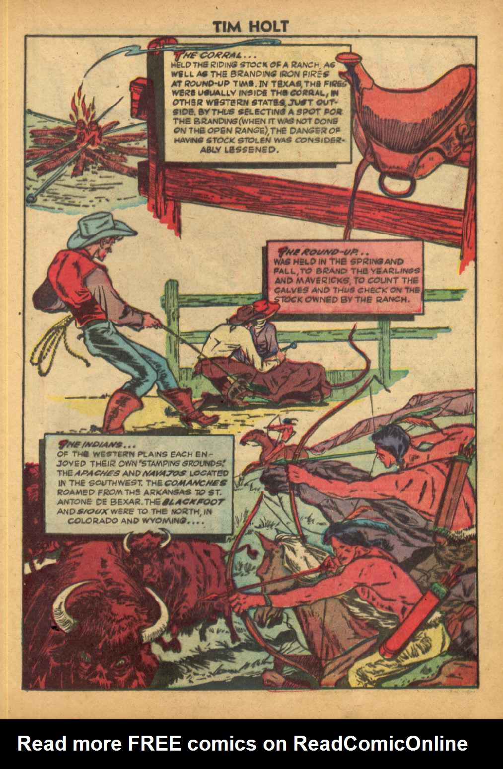 Read online Tim Holt comic -  Issue #4 - 17