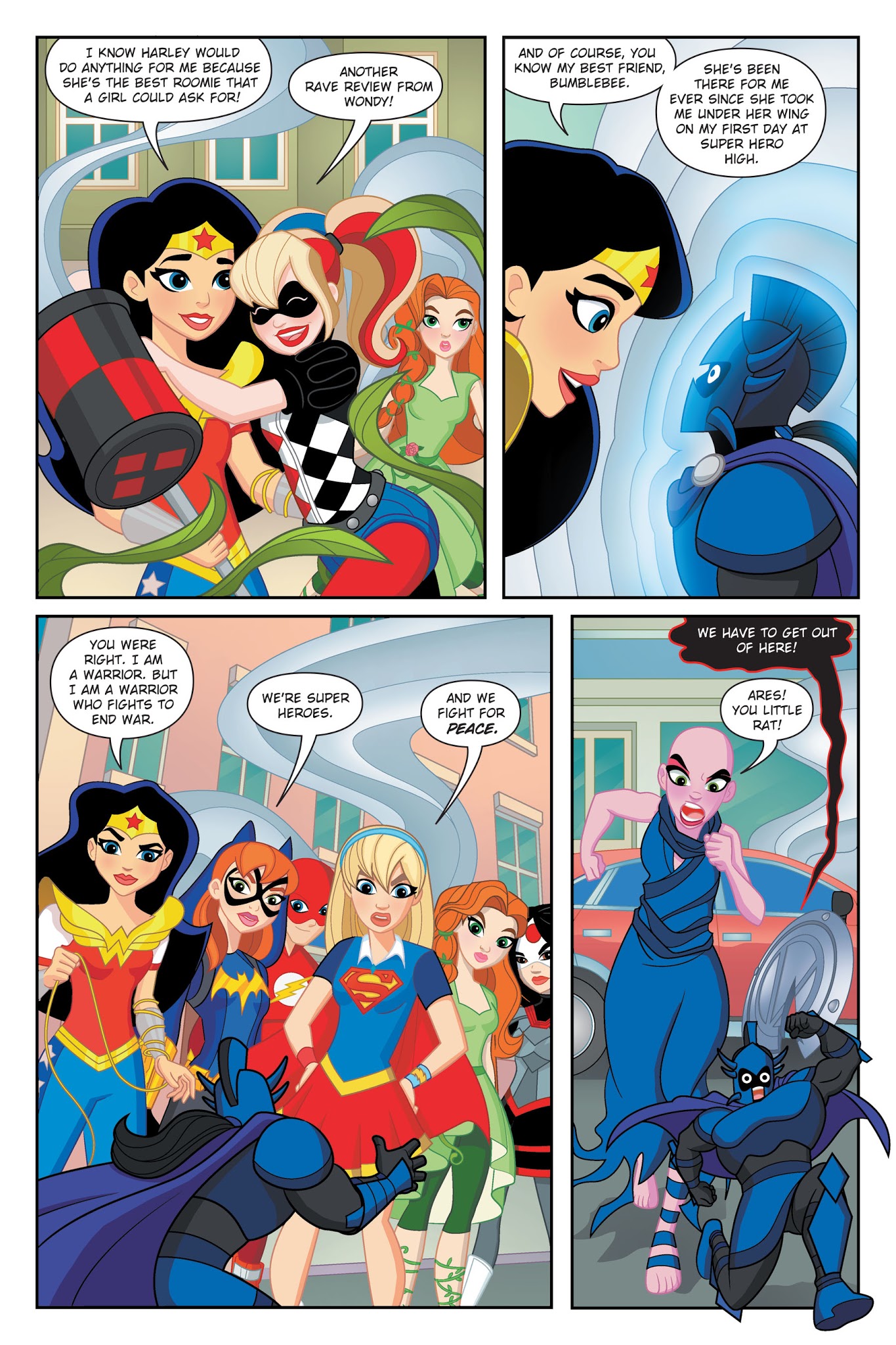 Read online DC Super Hero Girls: Summer Olympus comic -  Issue # TPB - 117