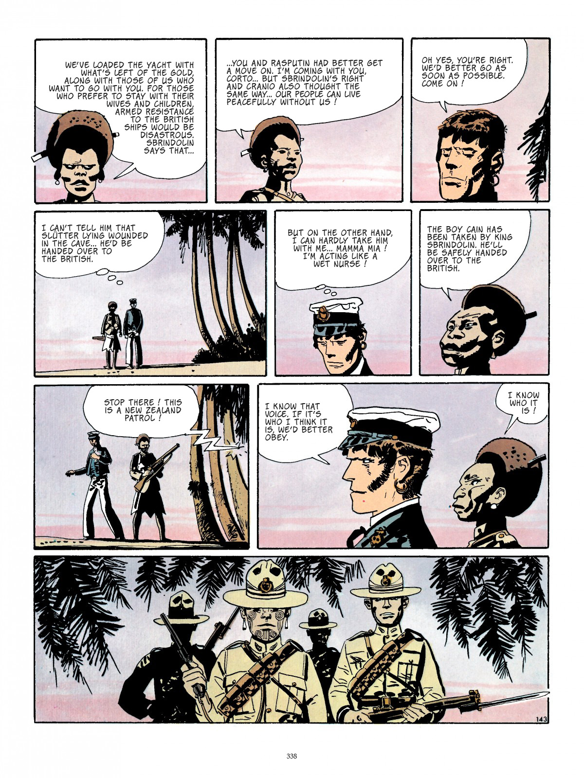 Read online Corto Maltese comic -  Issue # TPB 2 (Part 4) - 28