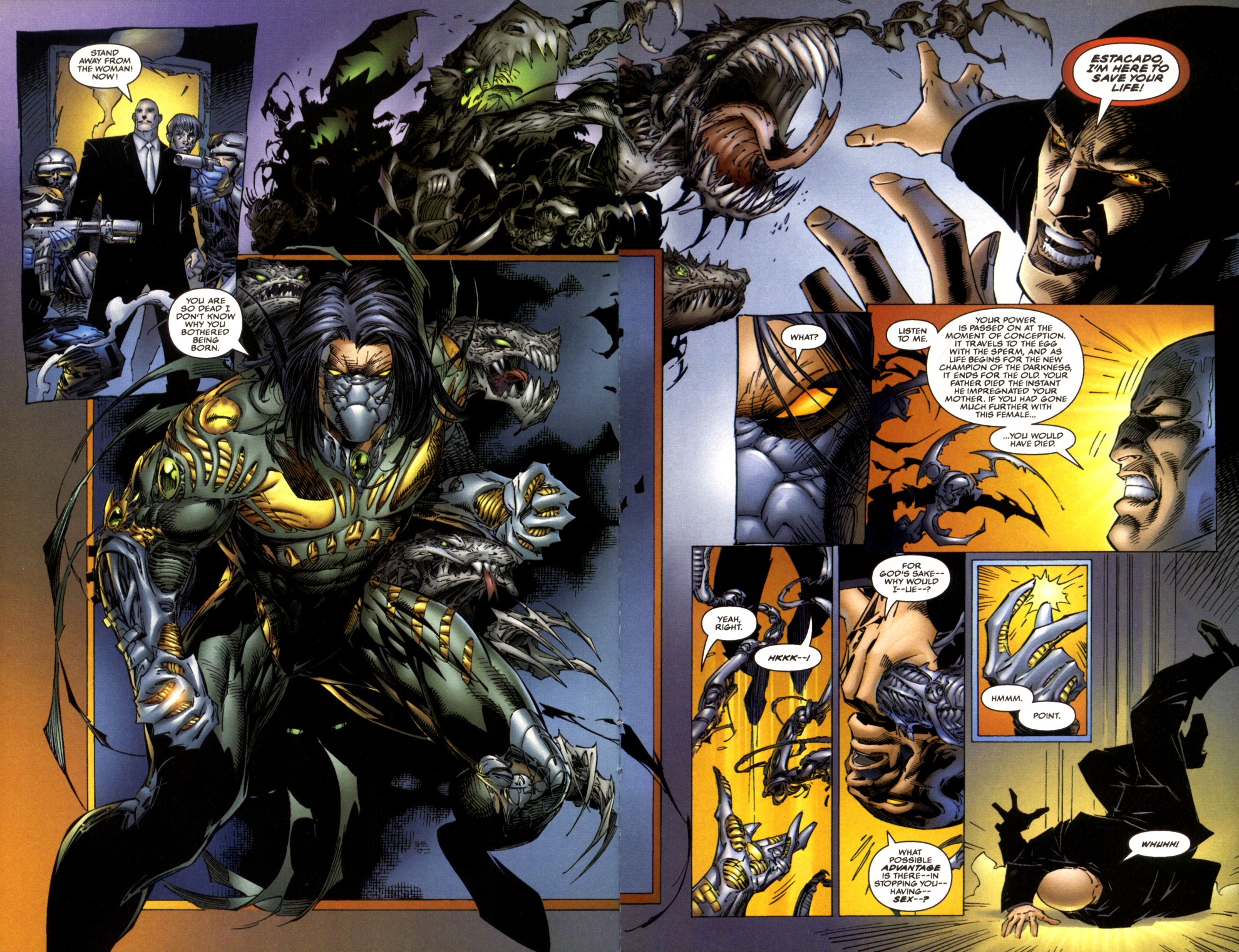 Read online The Darkness (1996) comic -  Issue #3 - 12