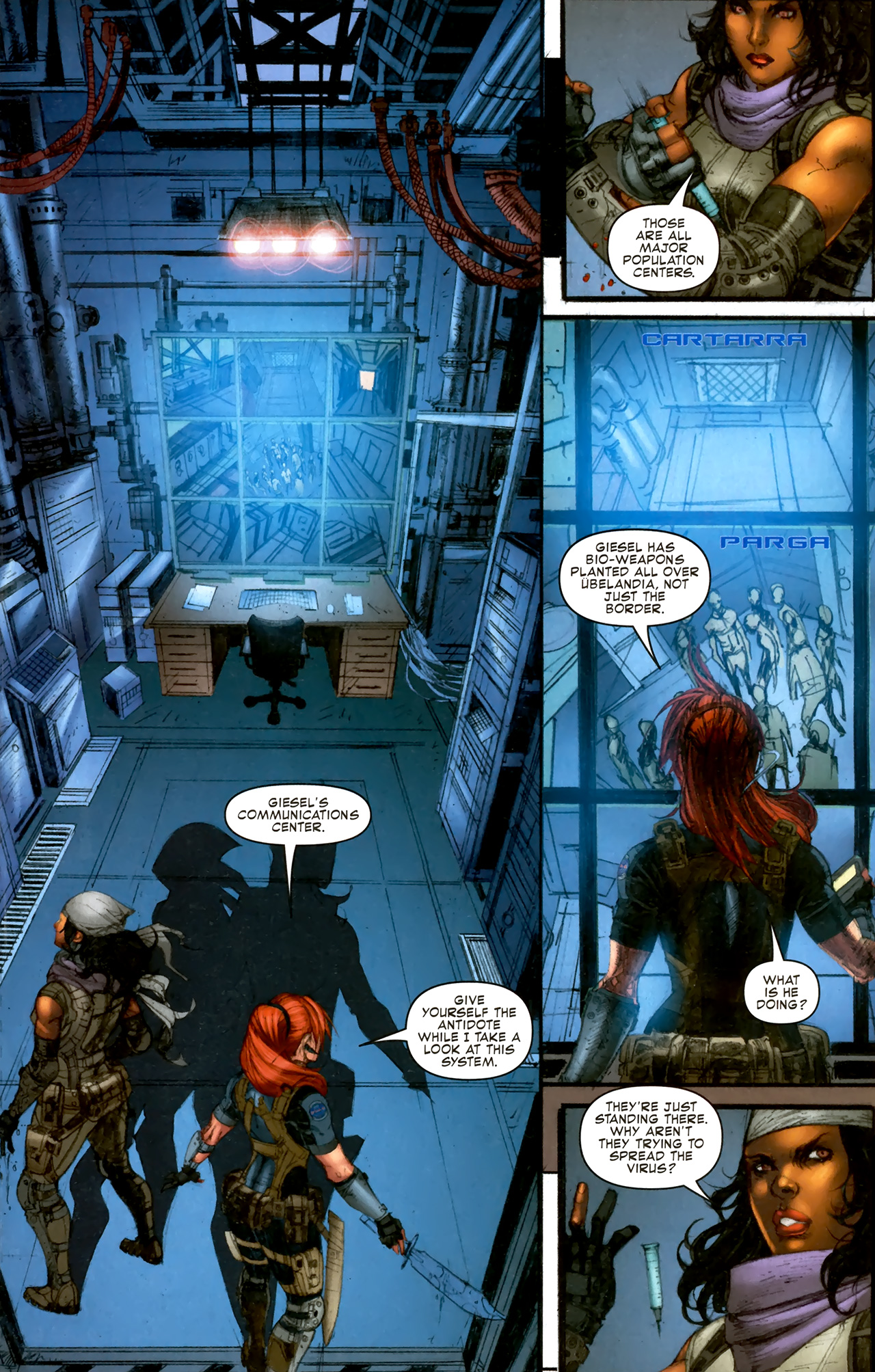 Read online Resident Evil (2009) comic -  Issue #6 - 12