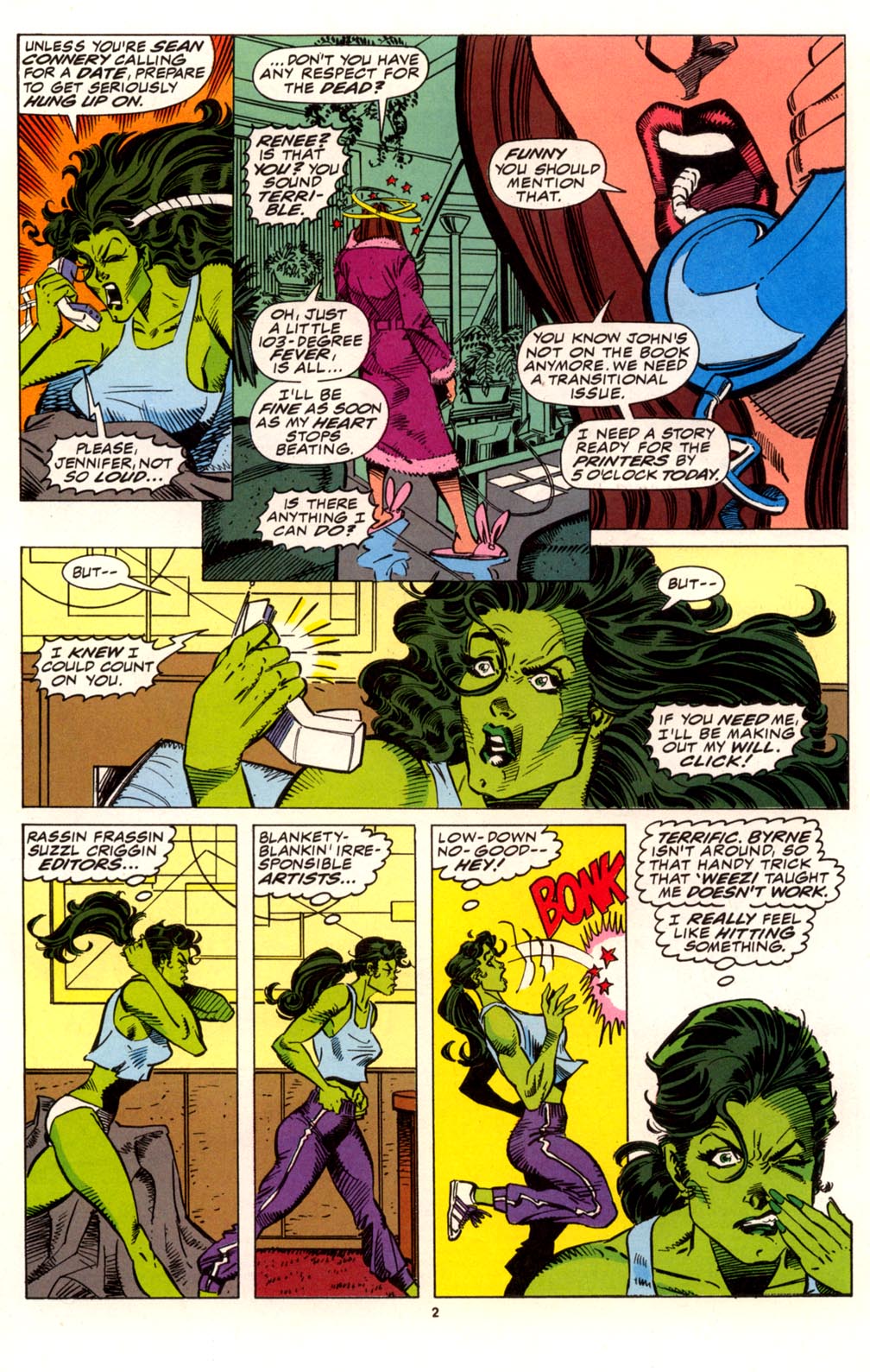 Read online The Sensational She-Hulk comic -  Issue #51 - 4