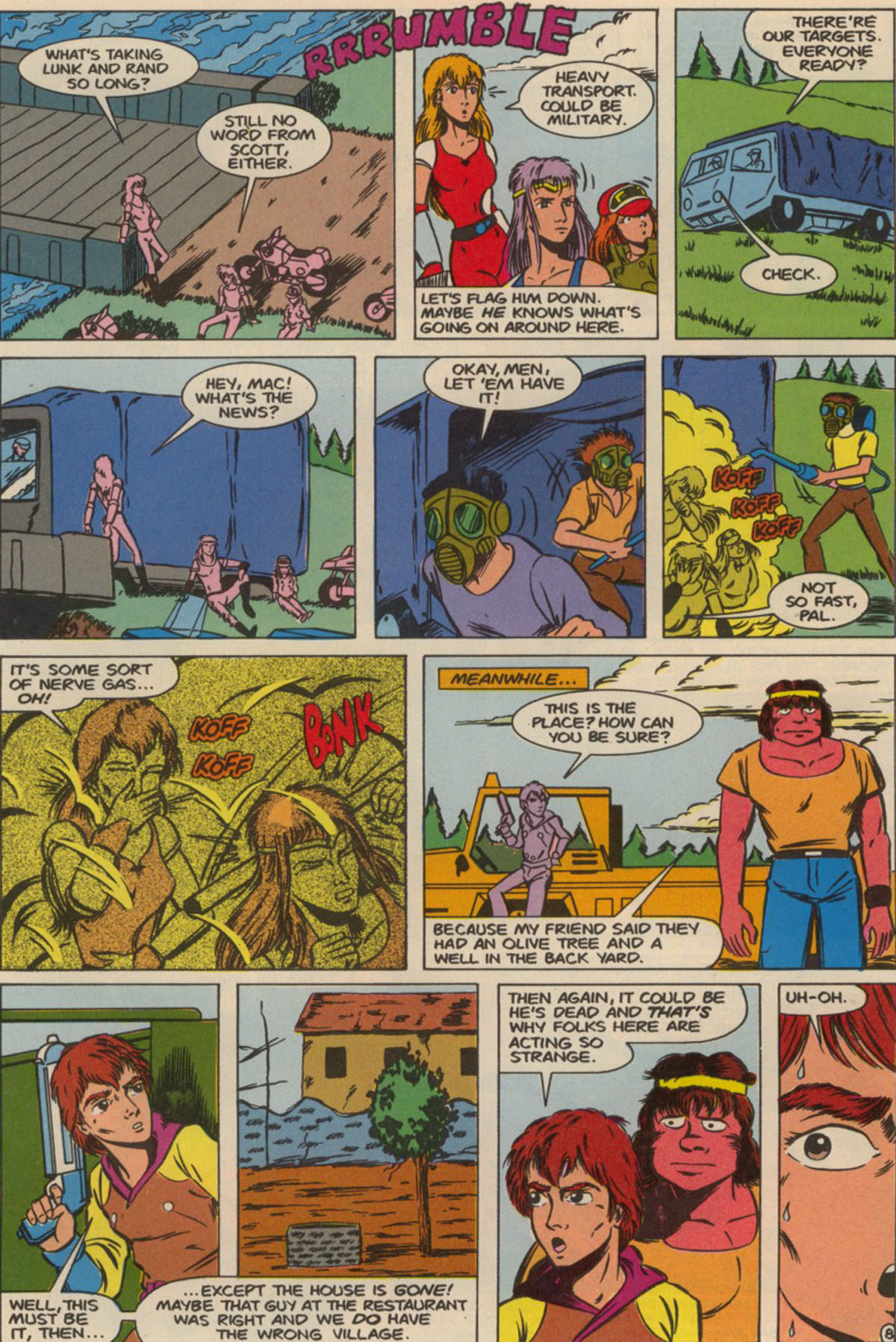 Read online Robotech The New Generation comic -  Issue #7 - 10