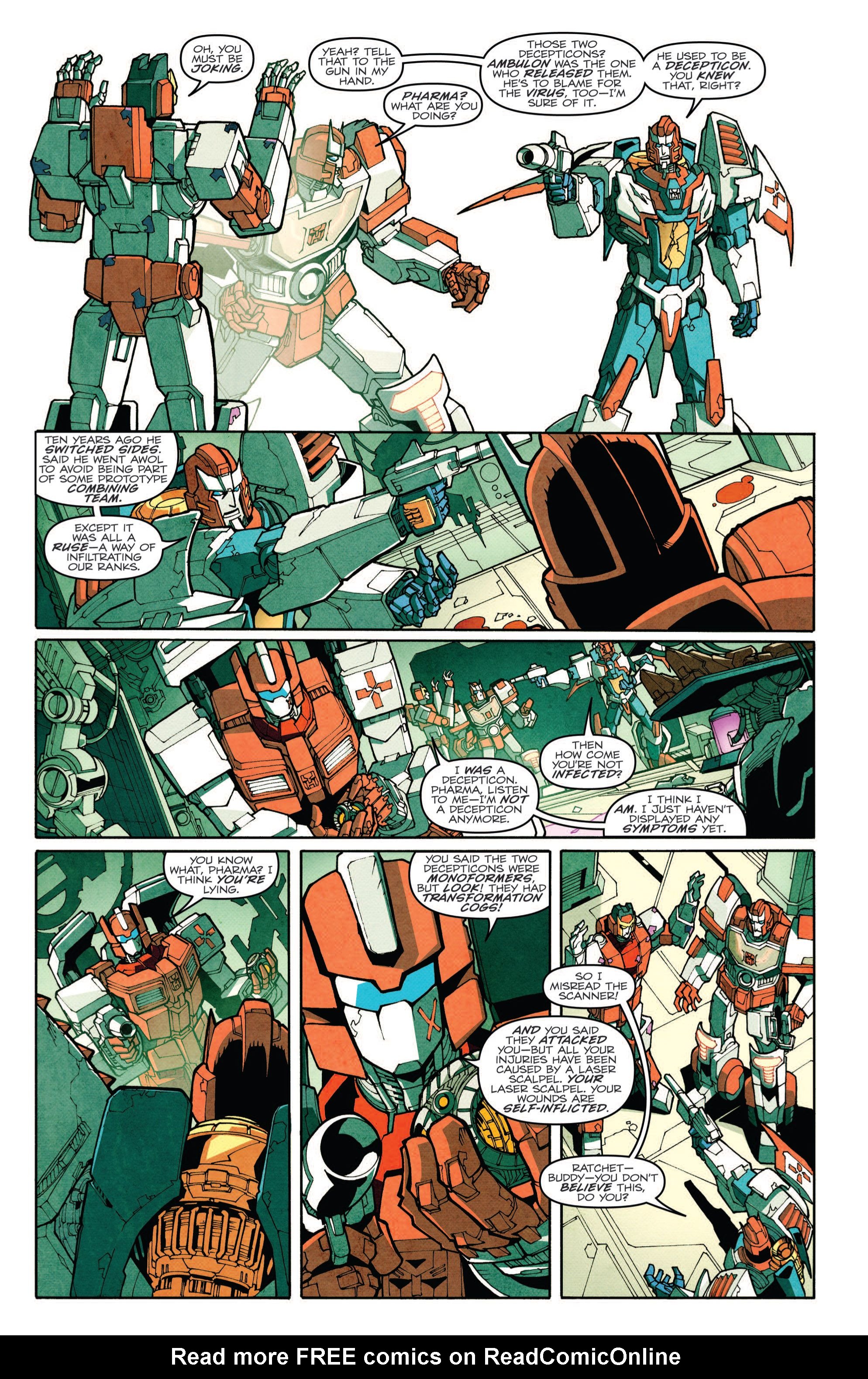 Read online The Transformers: More Than Meets The Eye comic -  Issue #5 - 6