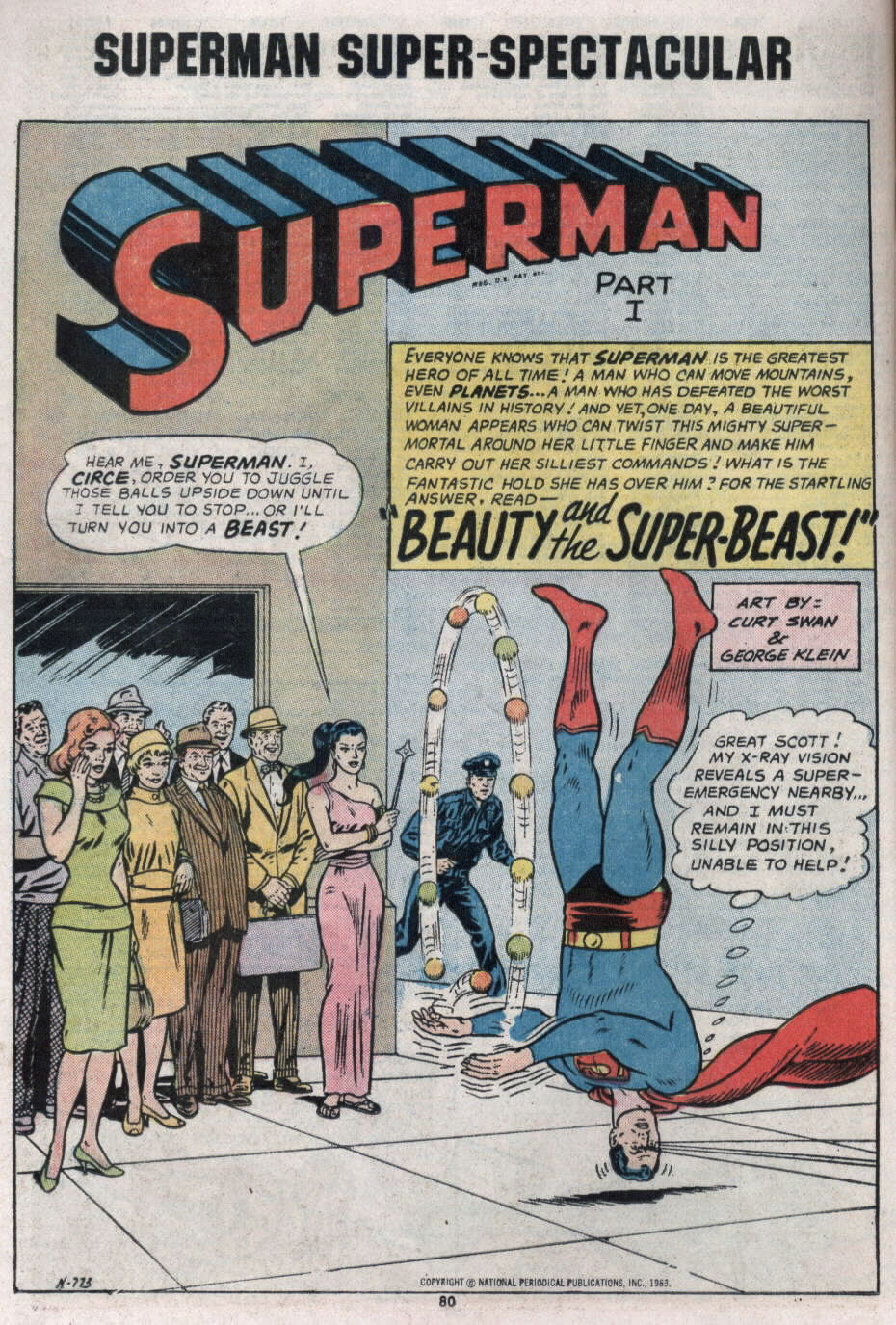 Read online Superman (1939) comic -  Issue #272 - 69