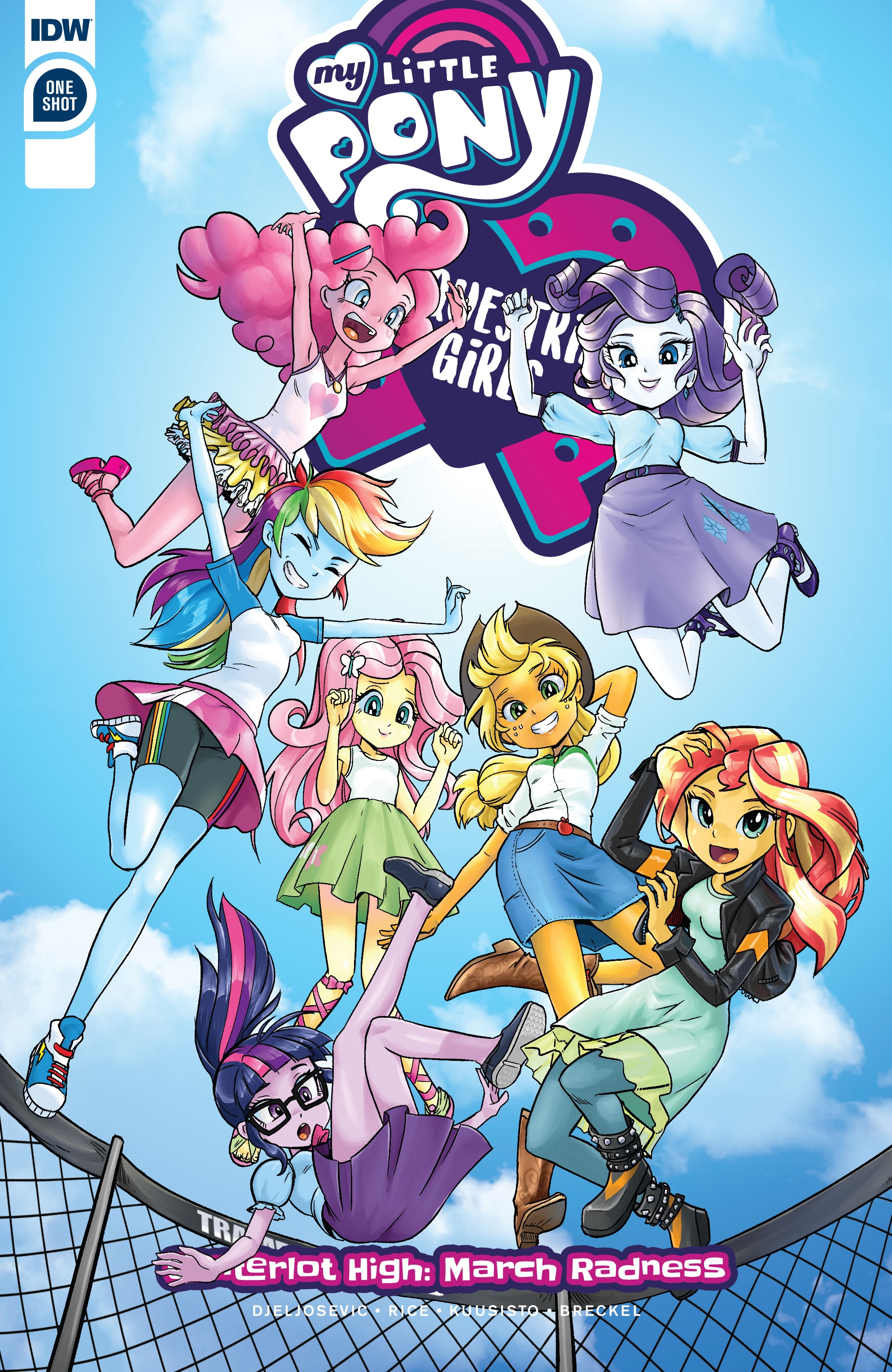 Read online My Little Pony Equestria Girls: Canterlot High: March Radness comic -  Issue # Full - 1