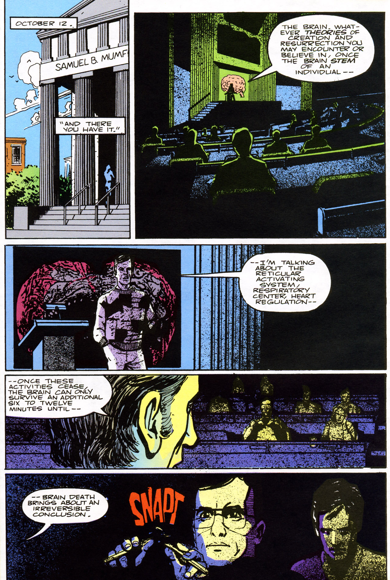 Read online Re-Animator (1991) comic -  Issue #1 - 15